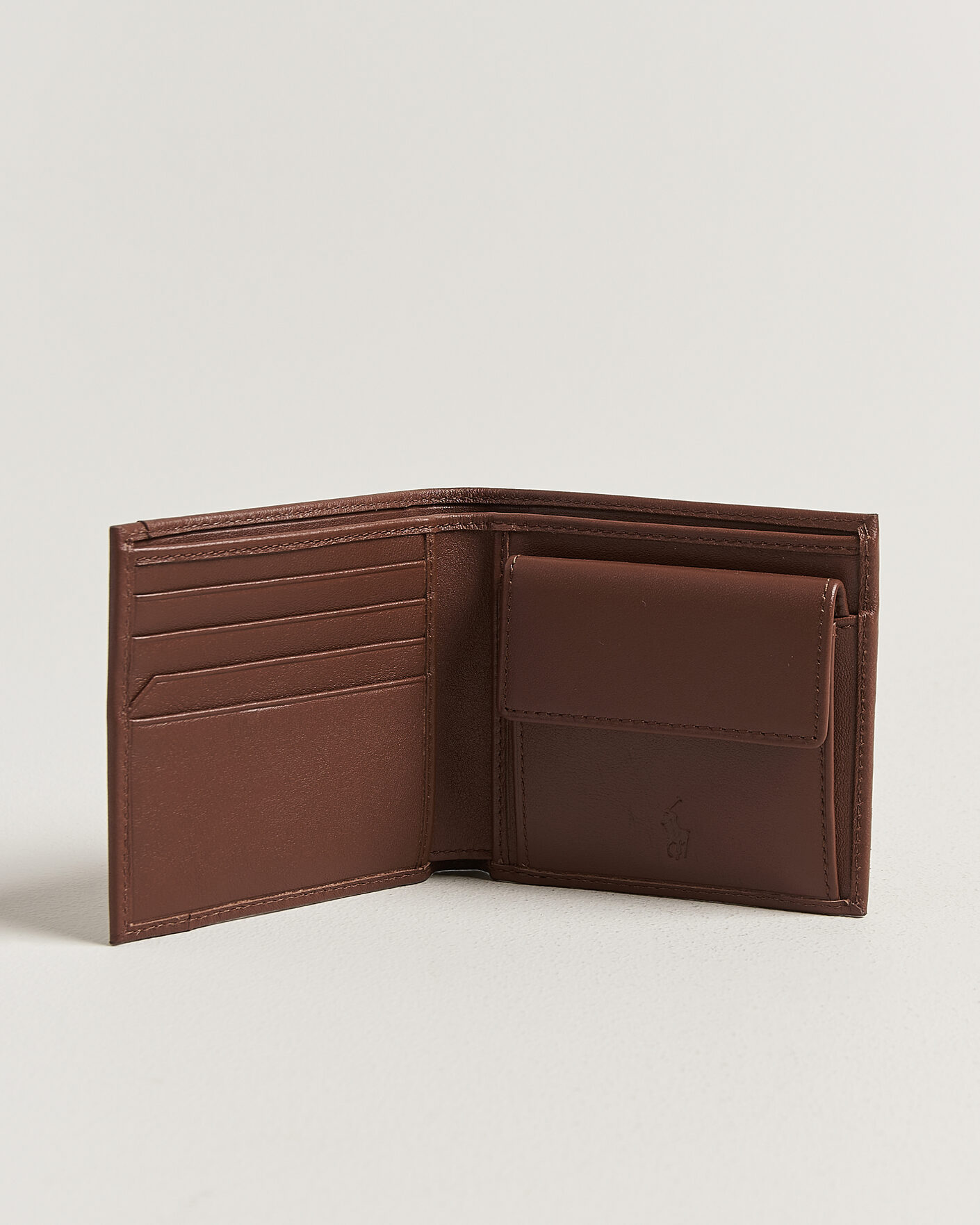 Herre | Lommebøker | Polo Ralph Lauren | Smooth Leather Wallet Saddle