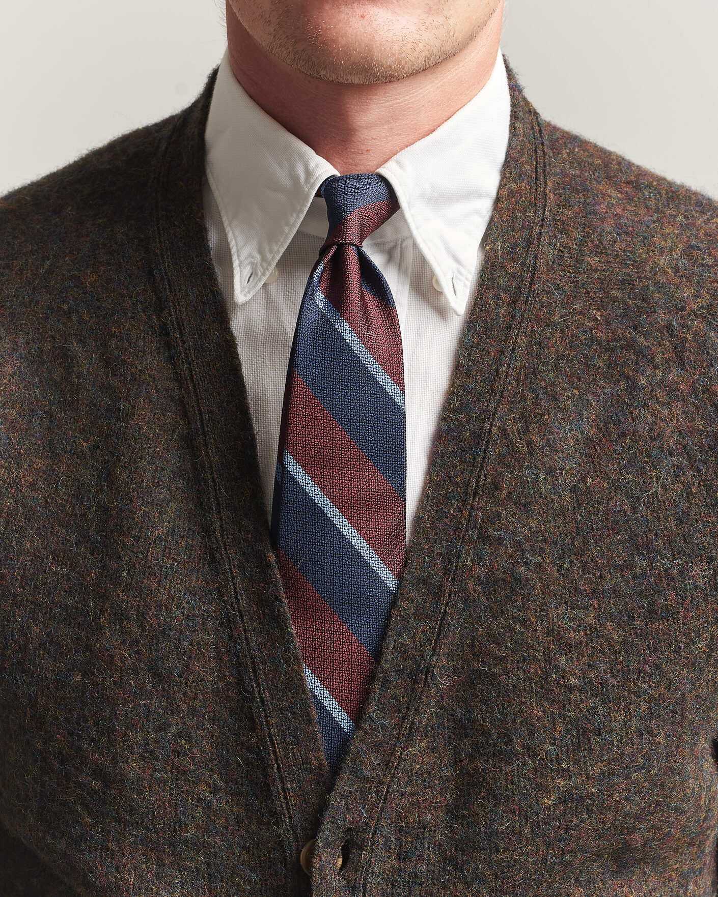Herre | Slips | Polo Ralph Lauren | Striped Vintage Tie Wine/Navy