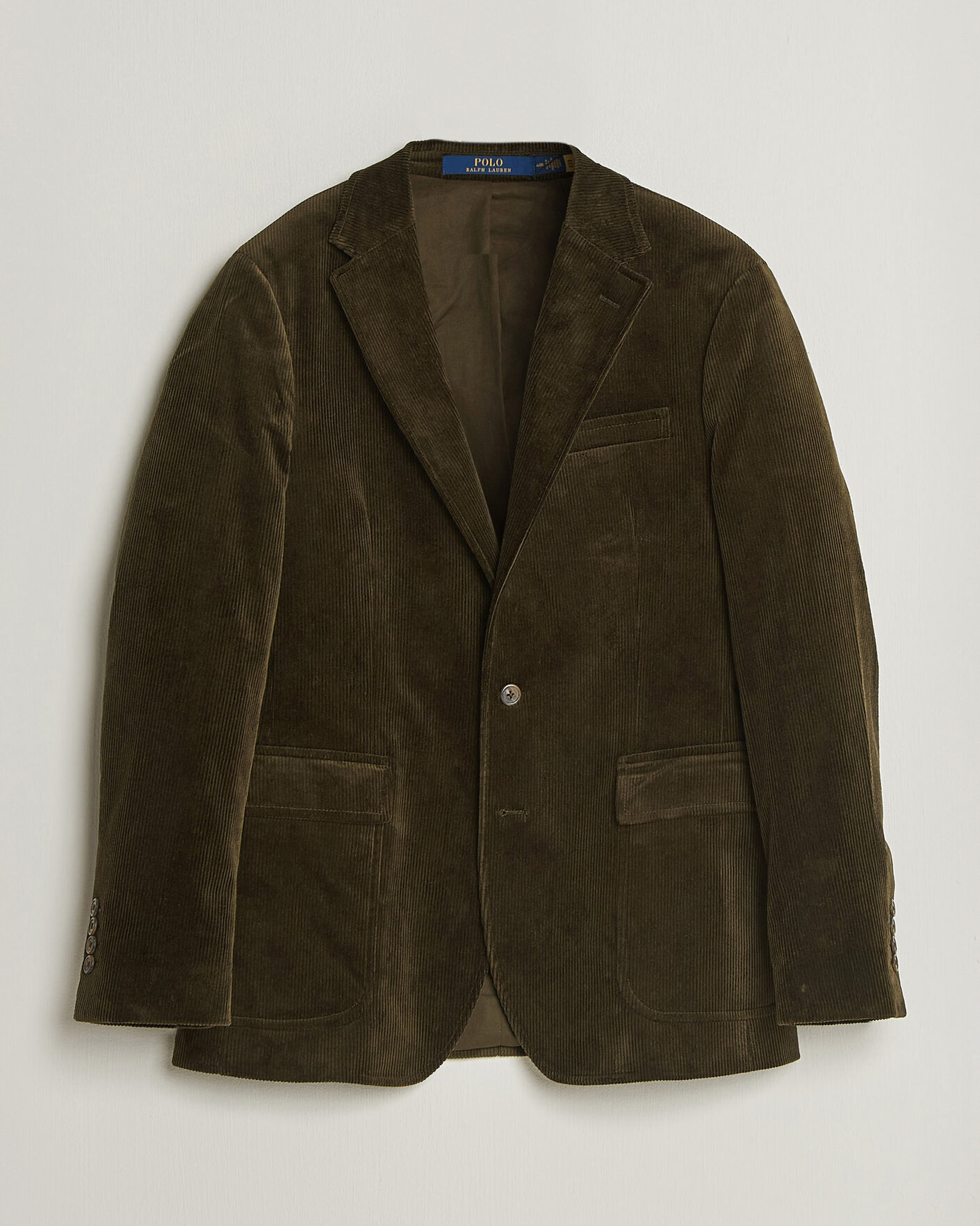 Herre | Dressjakker | Polo Ralph Lauren | Single Breasted Corduroy Sportcoat Fall Olive