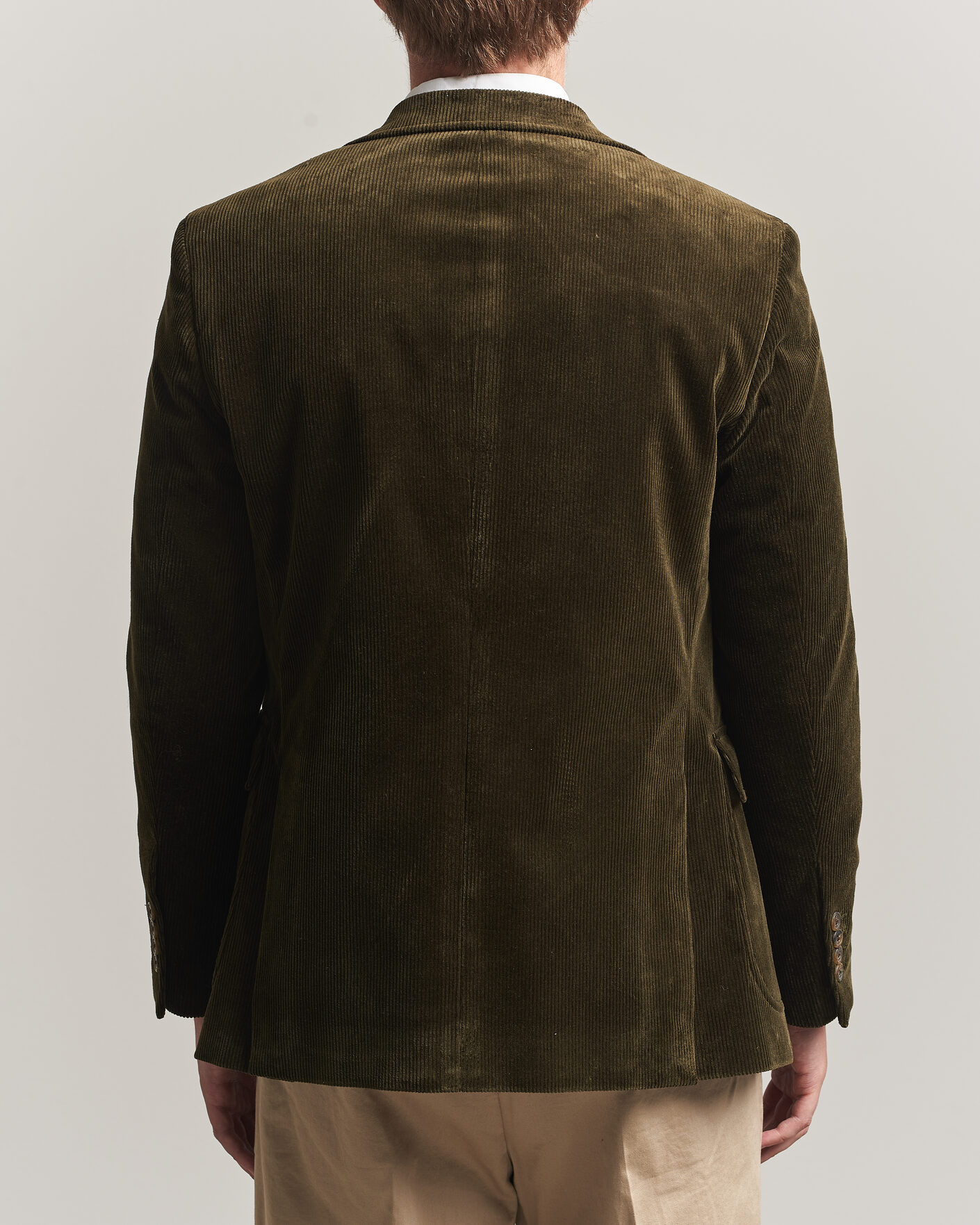 Herre | Dressjakker | Polo Ralph Lauren | Single Breasted Corduroy Sportcoat Fall Olive