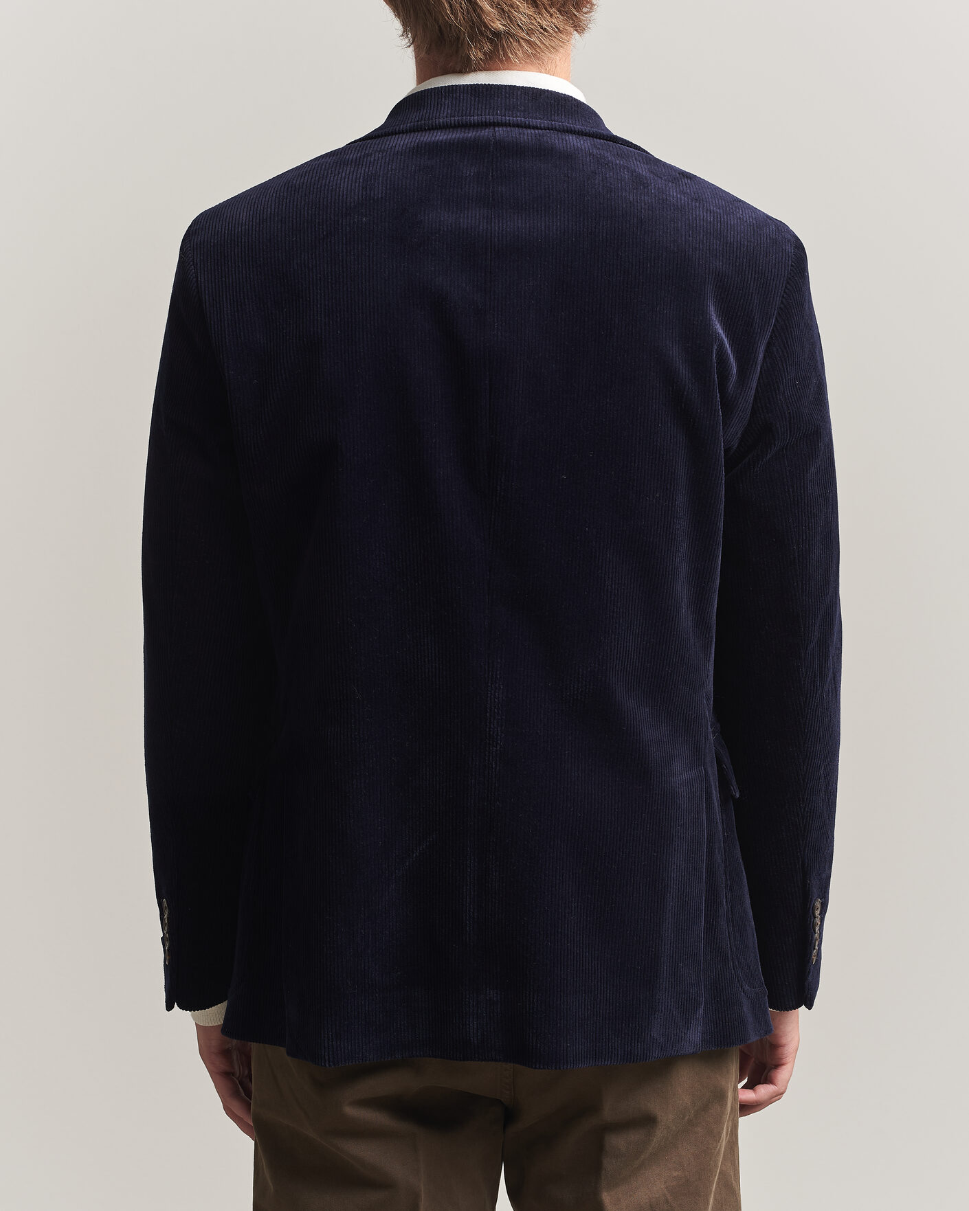Herre | Dressjakker | Polo Ralph Lauren | Single Breasted Corduroy Sportcoat Newport Navy