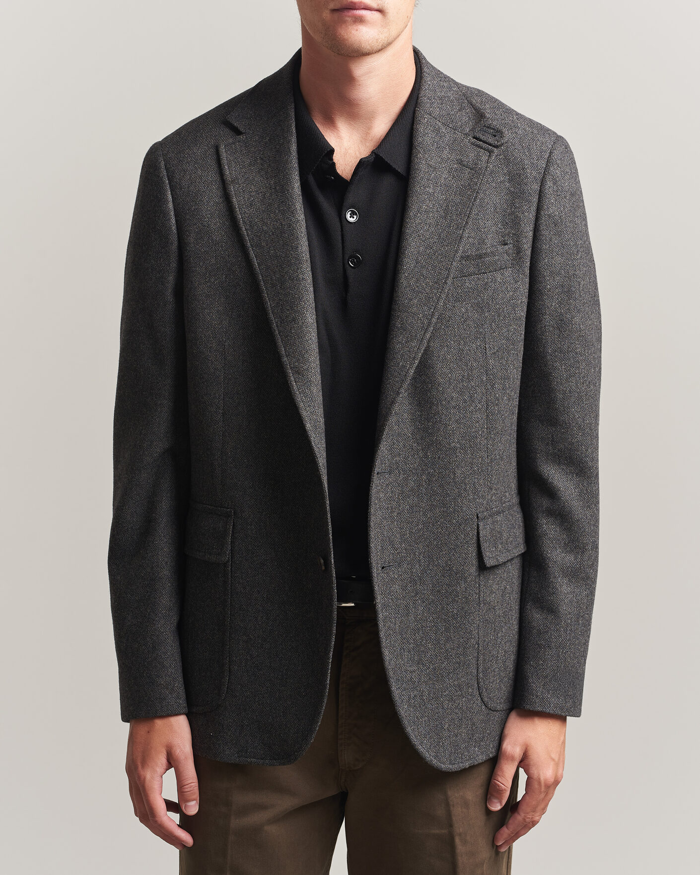 Herre | Dressjakker | Polo Ralph Lauren | Tonal Broken Twill Sportcoat Charcoal