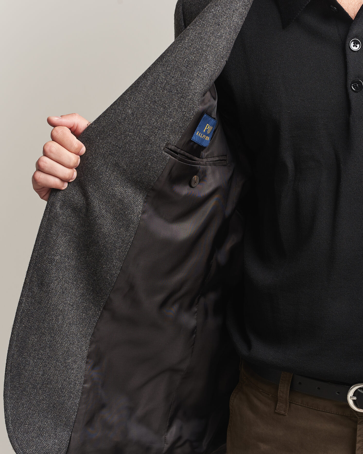 Herre | Dressjakker | Polo Ralph Lauren | Tonal Broken Twill Sportcoat Charcoal