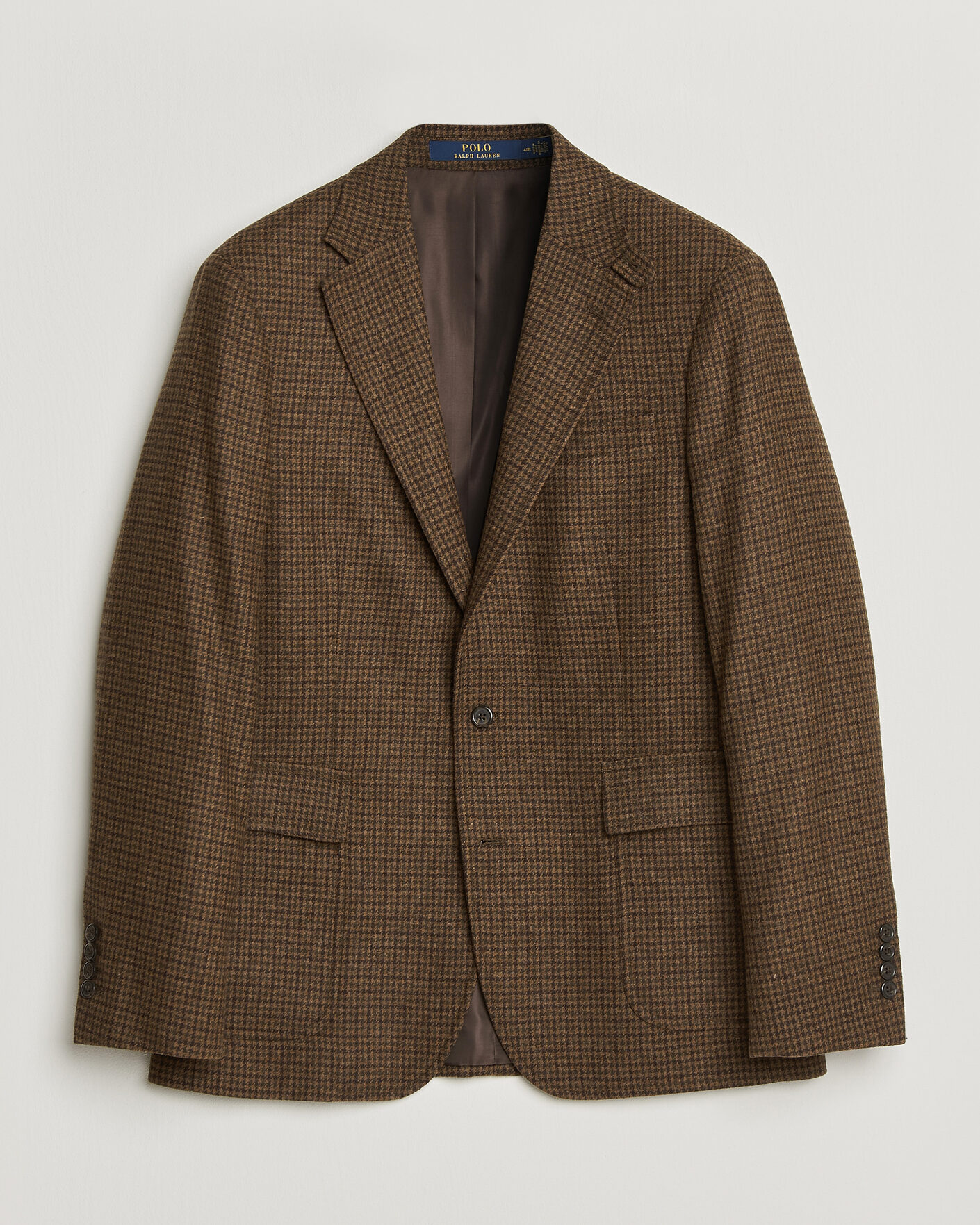 Herre | Dressjakker | Polo Ralph Lauren | Guncheck Woven Sportcoat Brown/Olive