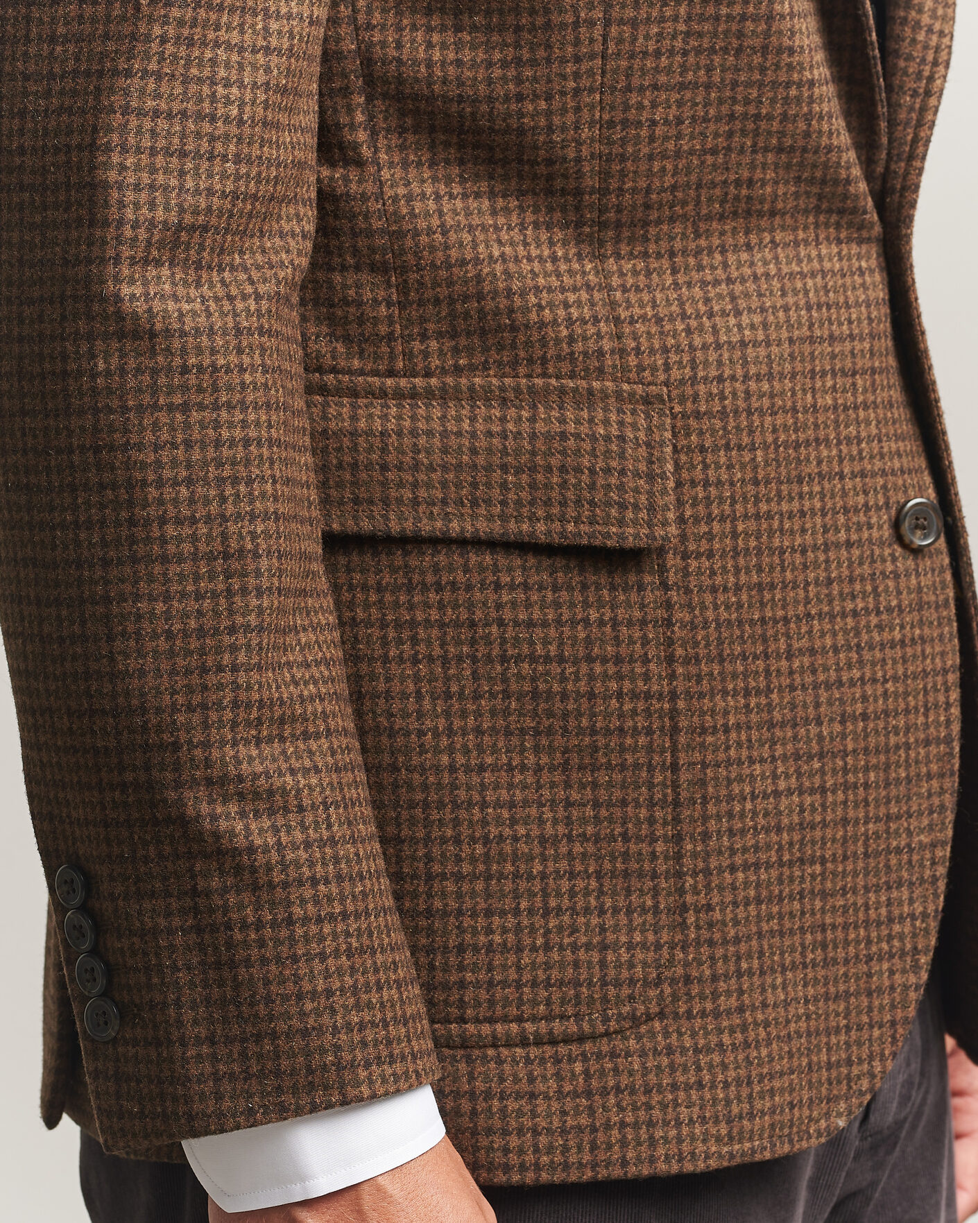Herre | Dressjakker | Polo Ralph Lauren | Guncheck Woven Sportcoat Brown/Olive