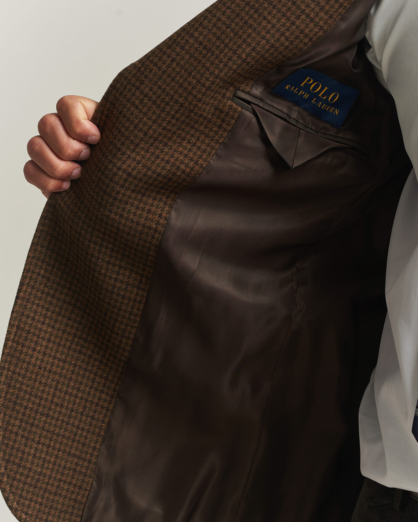 Herre | Dressjakker | Polo Ralph Lauren | Guncheck Woven Sportcoat Brown/Olive