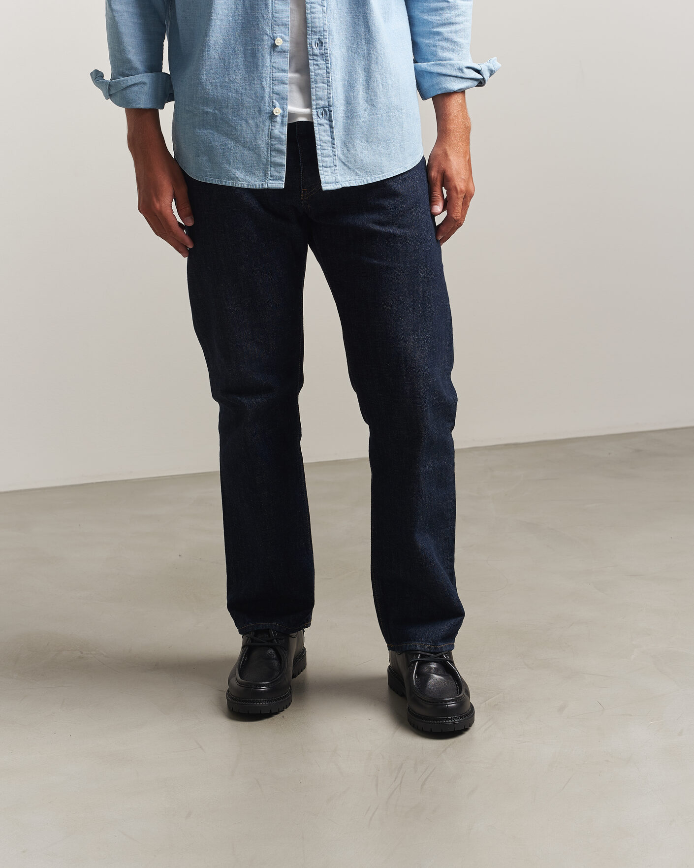 Herre | Derbys | Polo Ralph Lauren | Jett Apron Derby Shoe Black