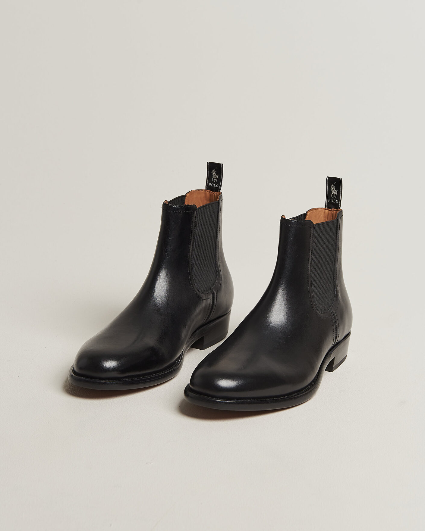 Herre | Støvler | Polo Ralph Lauren | Owen Leather Chelsea Boots Black