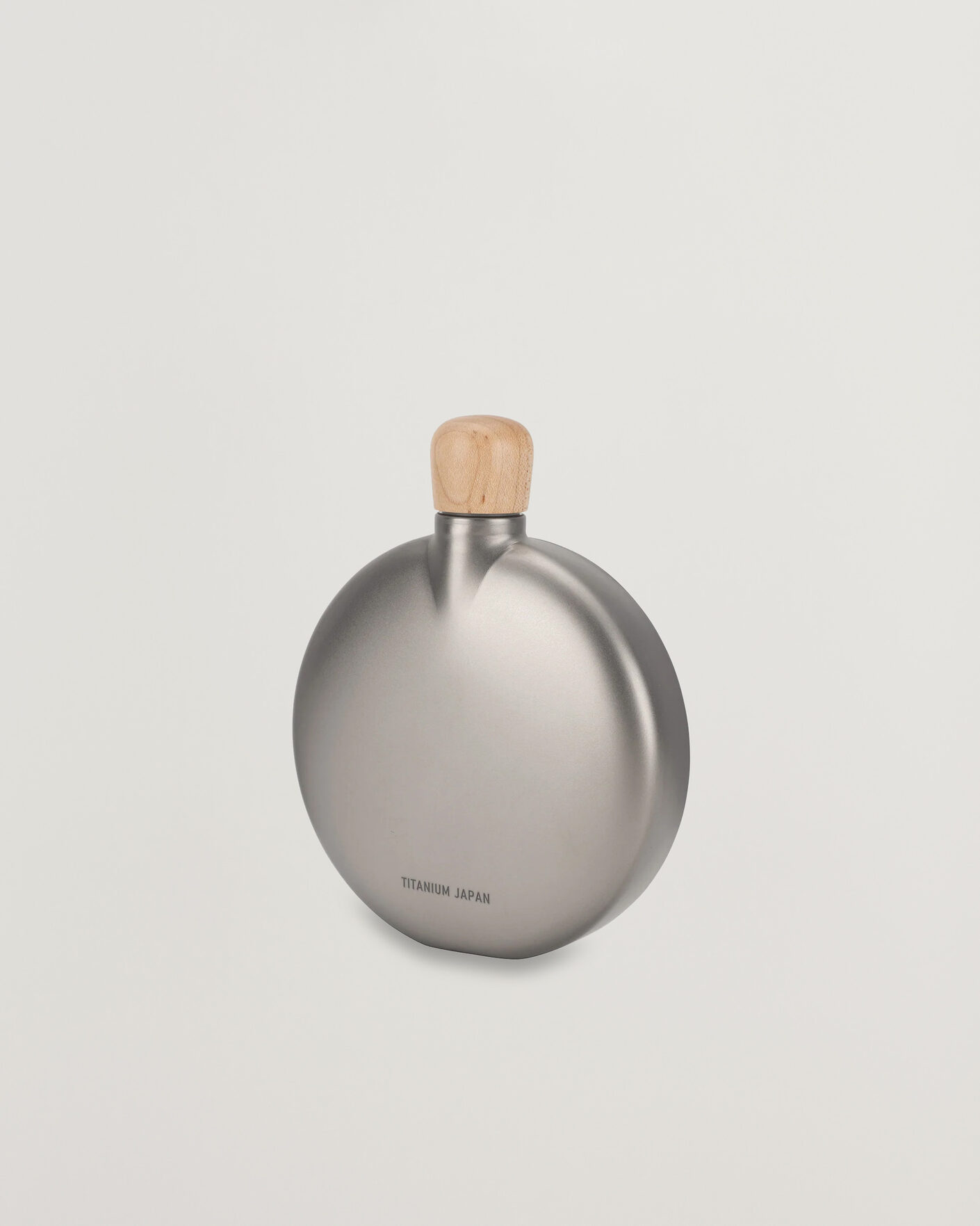 Herre | Outdoor living | Snow Peak | Curved Flask Titanium