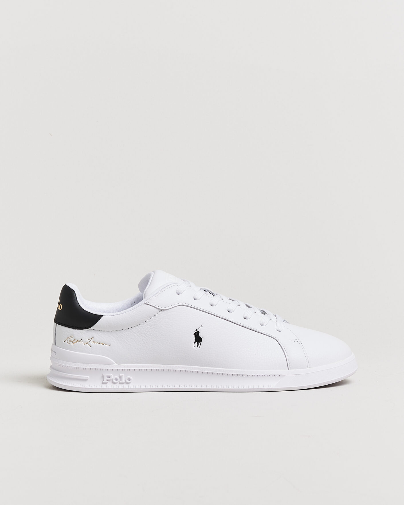 Herre | Sneakers | Polo Ralph Lauren | Heritage Court SIG Sneakers White/Black