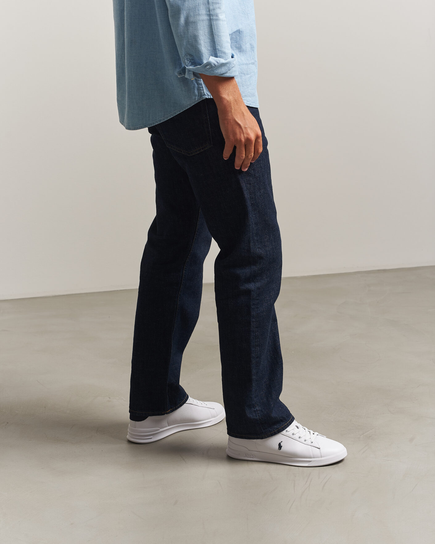 Herre | Sneakers | Polo Ralph Lauren | Heritage Court III Sneakers White/Navy