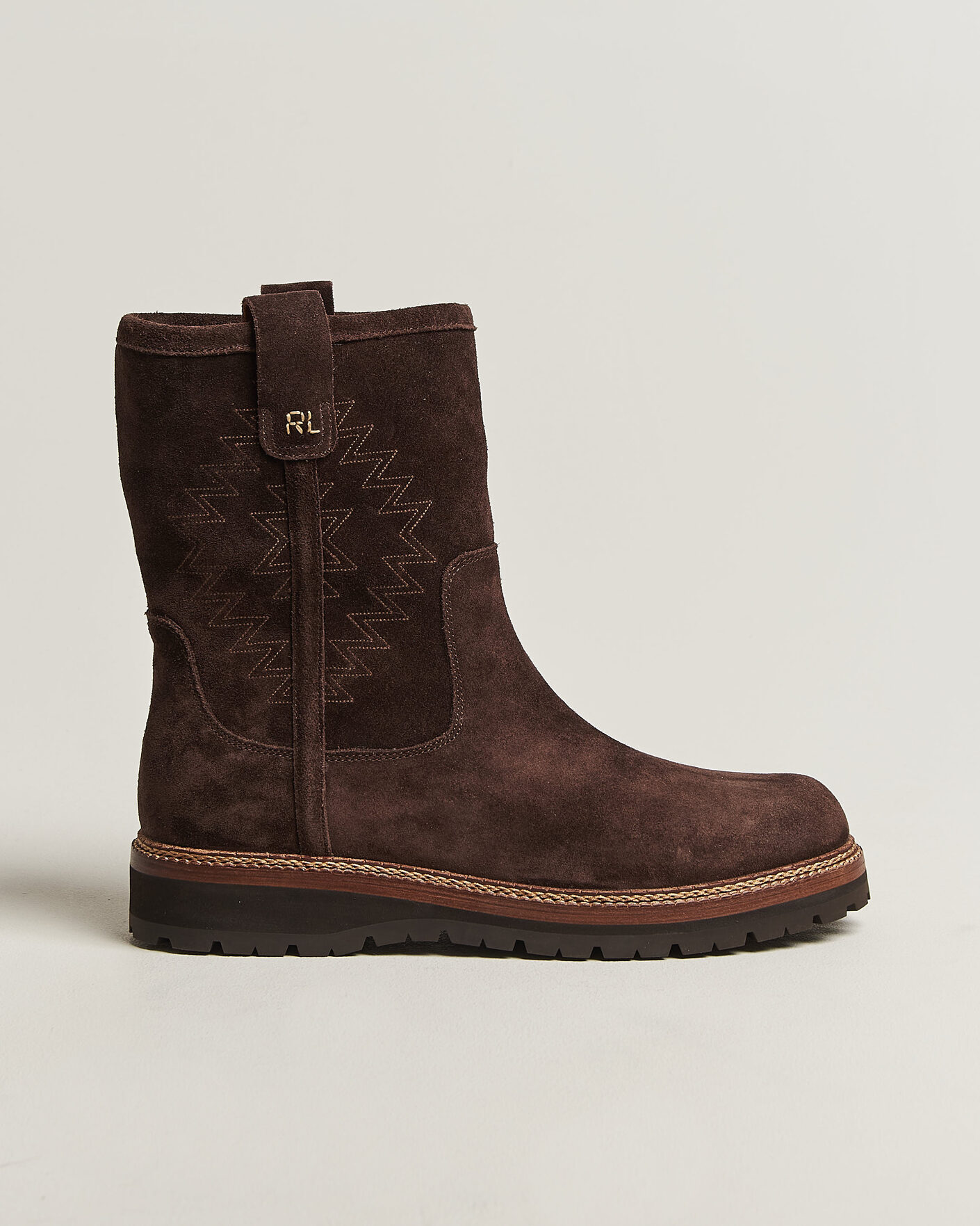 Herre | Støvler | Polo Ralph Lauren | Alpine Pullover Boot Dark Chocolate