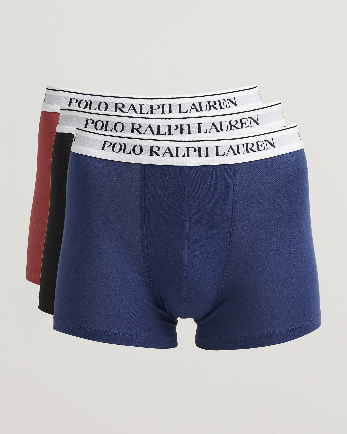 Herre | Undertøy | Polo Ralph Lauren | 3-Pack Trunks Black/Blue/White