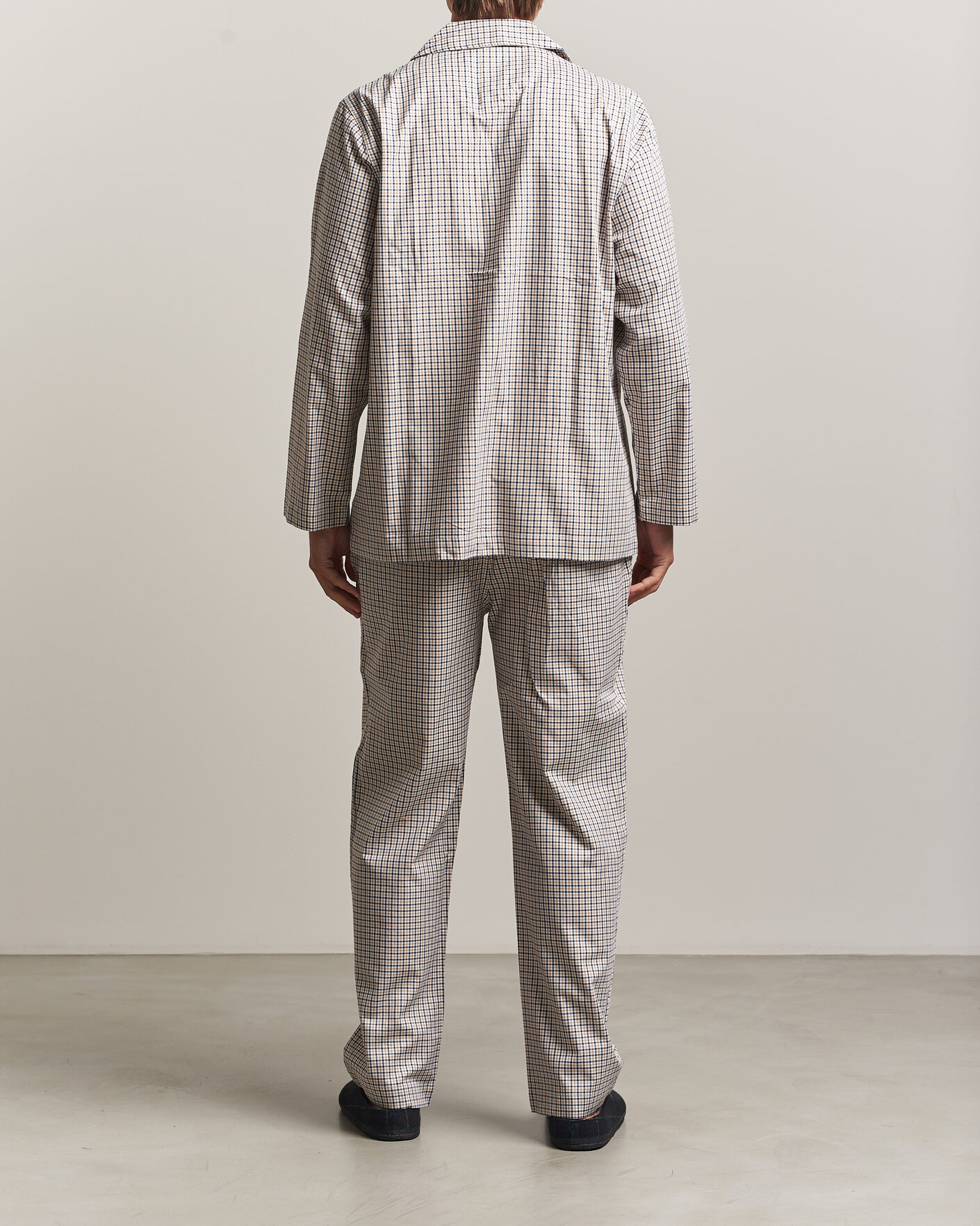 Herre | Pyjamaser og badekåper | Polo Ralph Lauren | Pyjamas Set Khaki White Multi