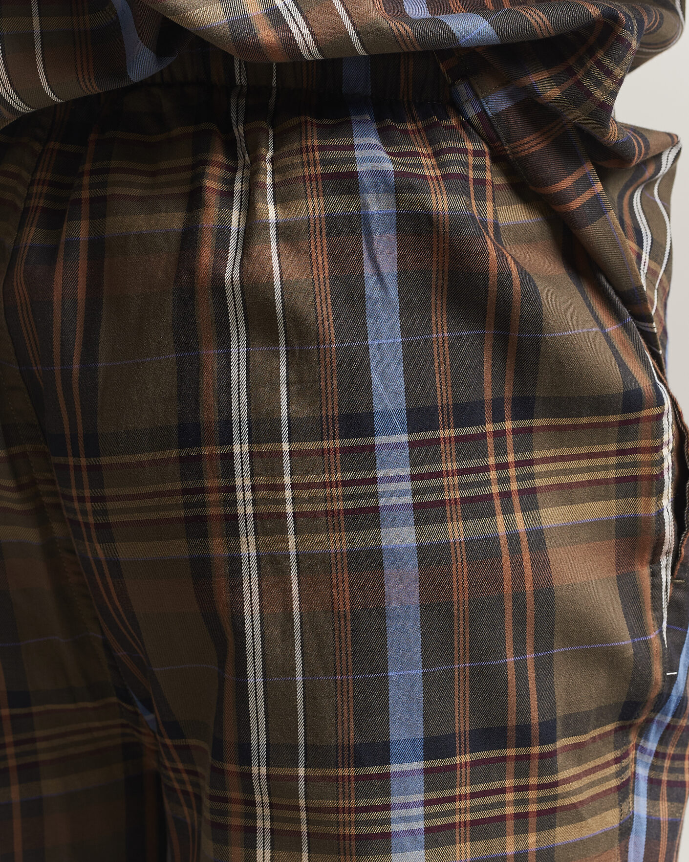 Herre | Pyjamaser og badekåper | Polo Ralph Lauren | Pyjamas Set Olive Brown Multi