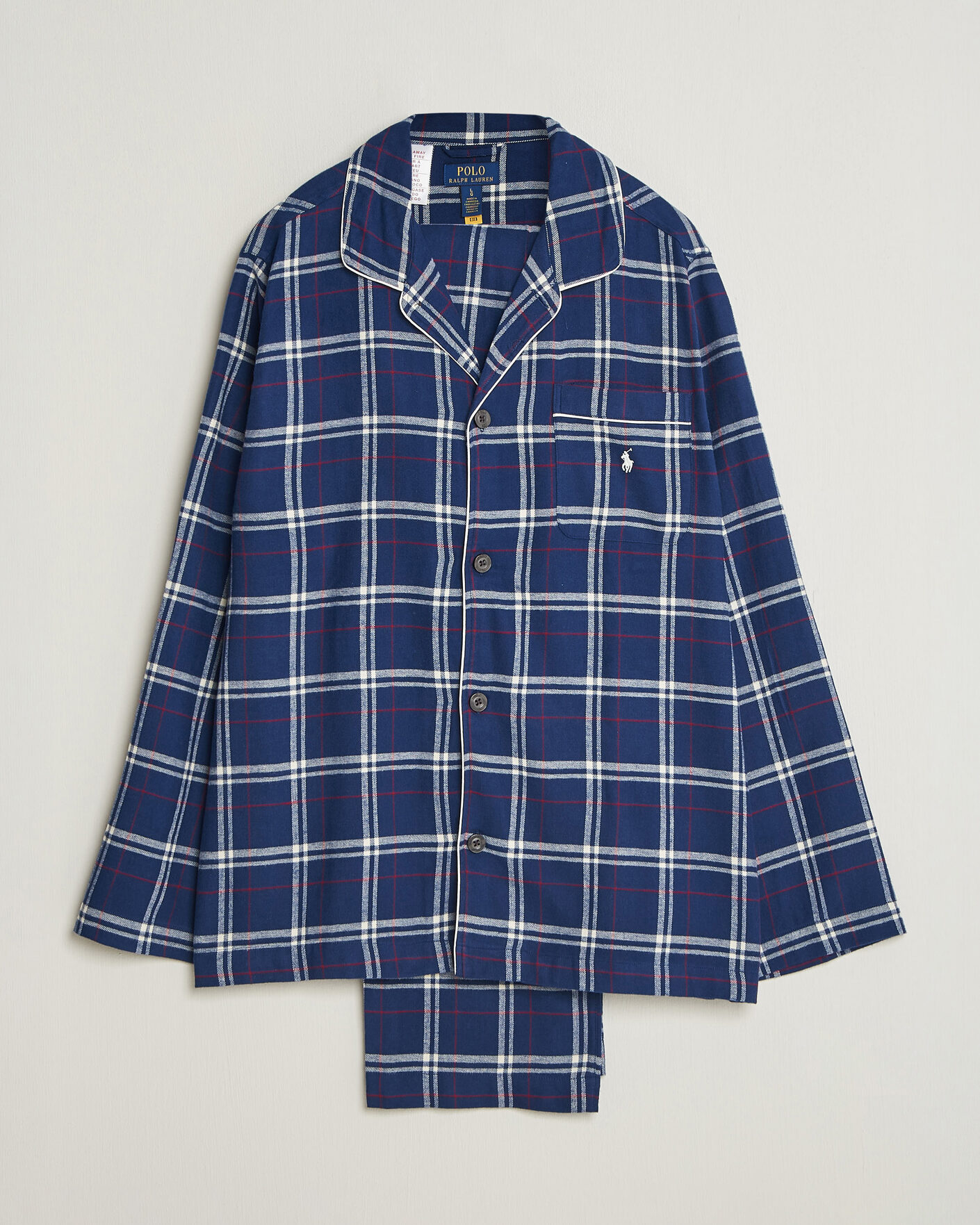 Herre | Pyjamaser og badekåper | Polo Ralph Lauren | Pyjamas Set Navy/Red/White