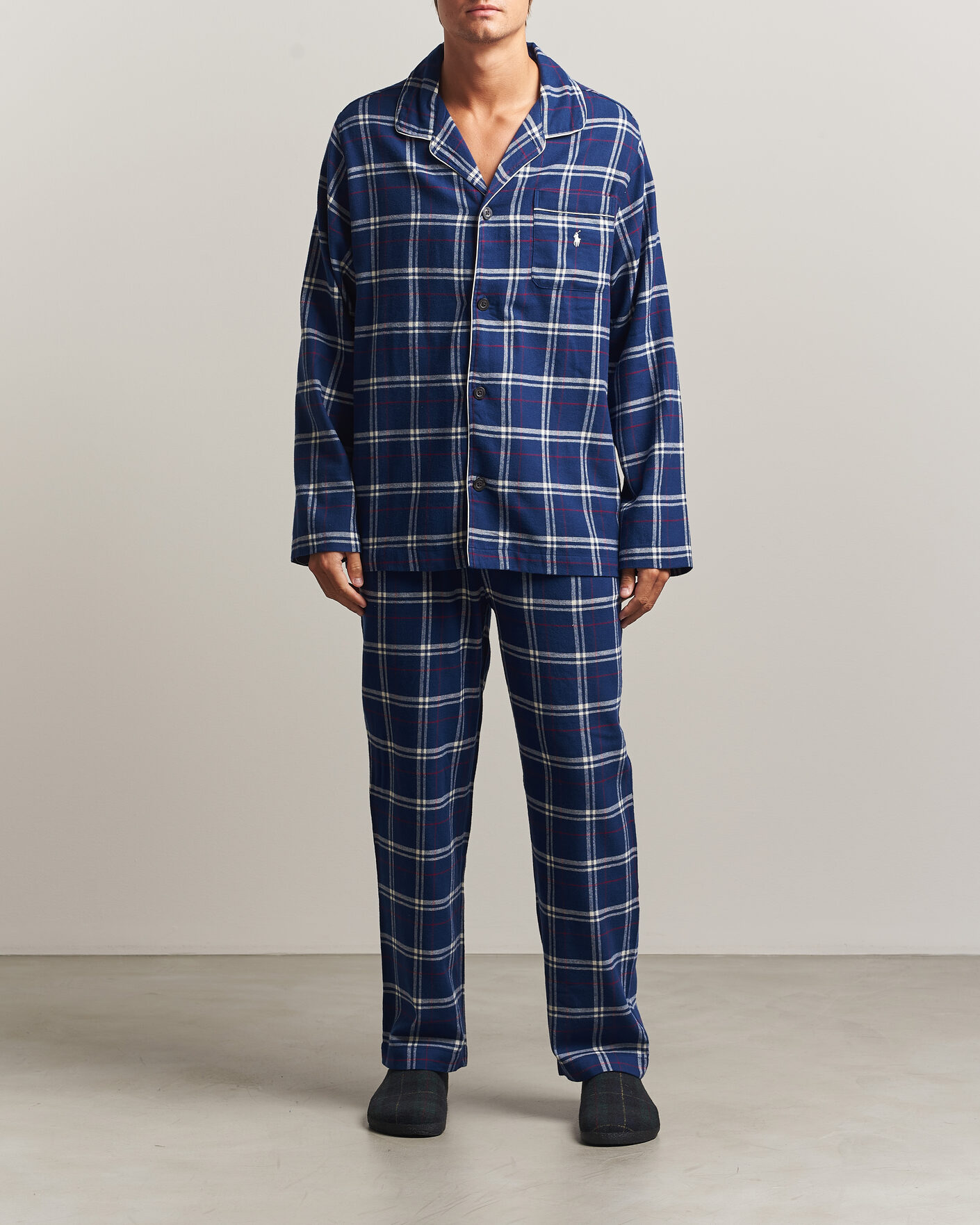 Herre | Pyjamaser og badekåper | Polo Ralph Lauren | Pyjamas Set Navy/Red/White