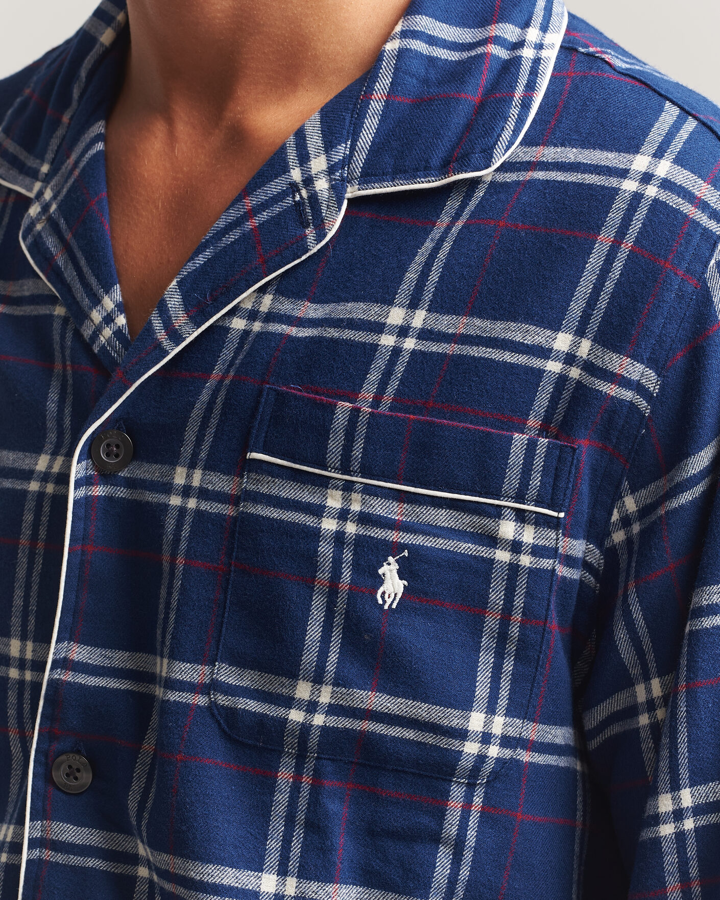 Herre | Pyjamaser og badekåper | Polo Ralph Lauren | Pyjamas Set Navy/Red/White