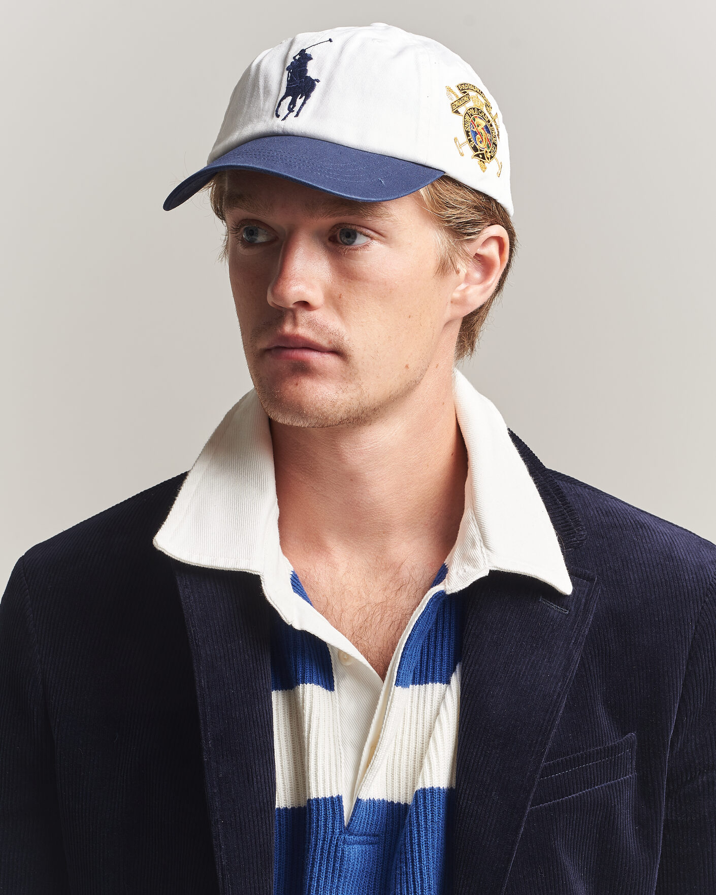Herre | Hatter og capser | Polo Ralph Lauren | Big Pony Twill Cap Ceramic White