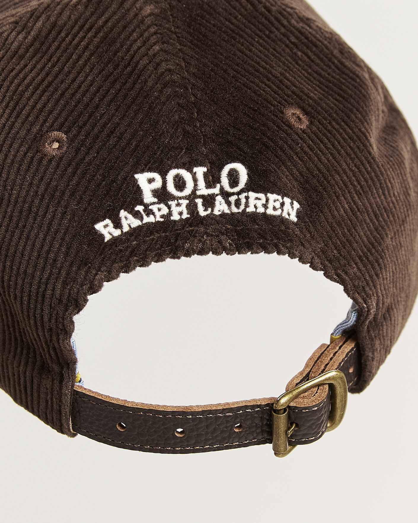 Herre | Hatter og capser | Polo Ralph Lauren | Corduroy Cap Dark Beech