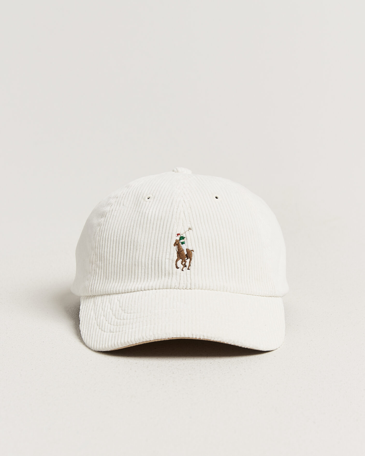 Herre | Hatter og capser | Polo Ralph Lauren | Corduroy Cap Warm White