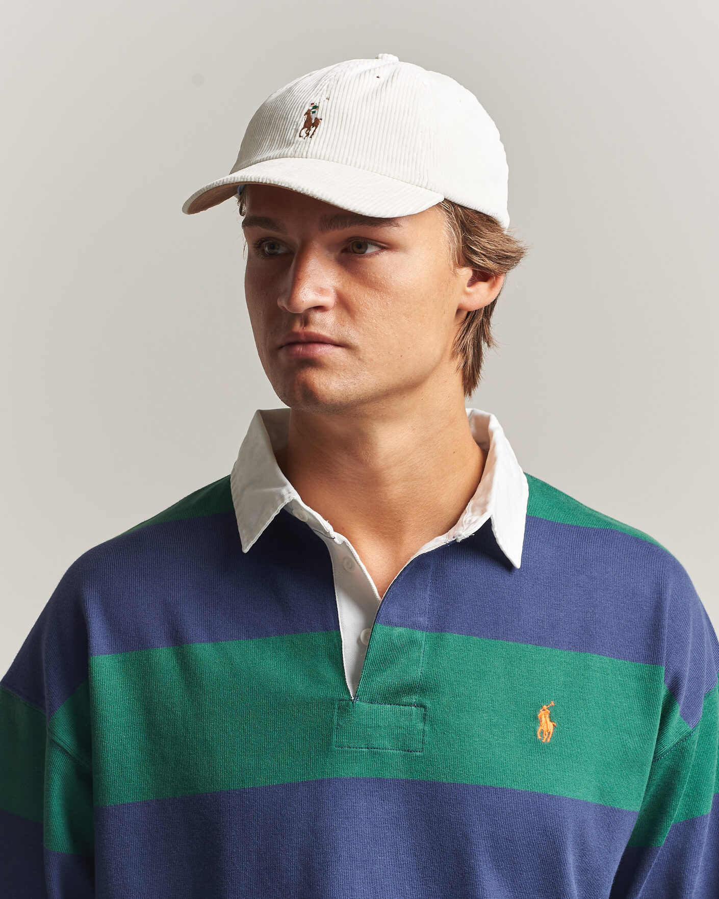 Herre | Hatter og capser | Polo Ralph Lauren | Corduroy Cap Warm White