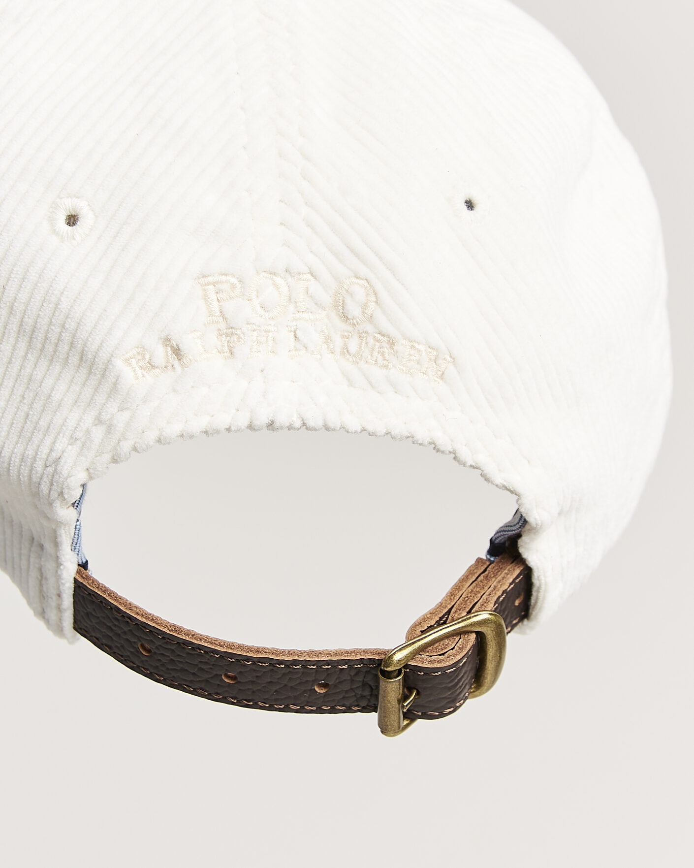 Herre | Hatter og capser | Polo Ralph Lauren | Corduroy Cap Warm White