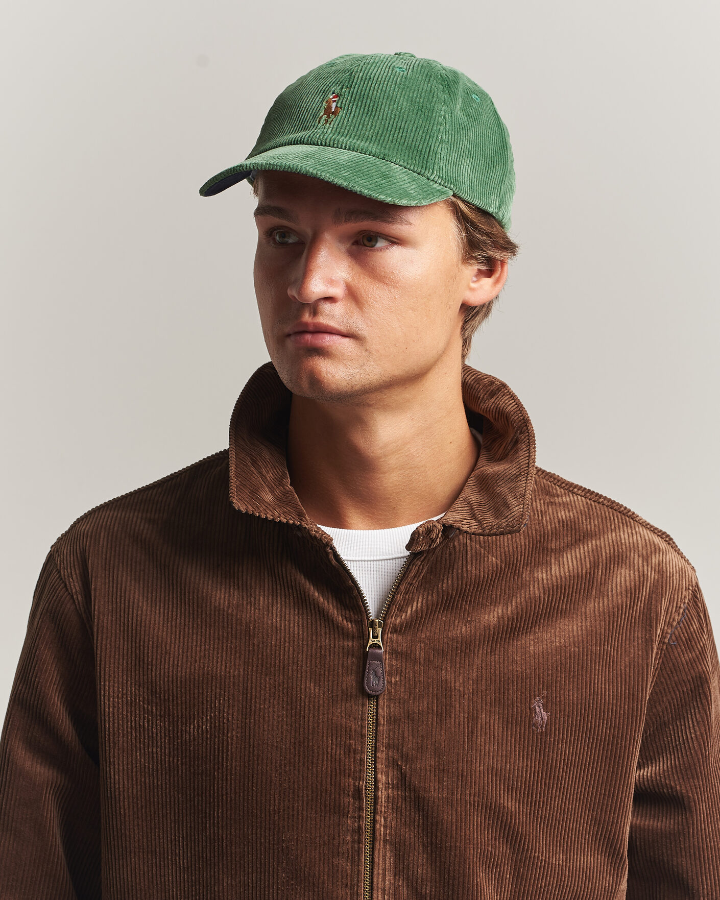 Herre | Hatter og capser | Polo Ralph Lauren | Corduroy Cap Meadow Green