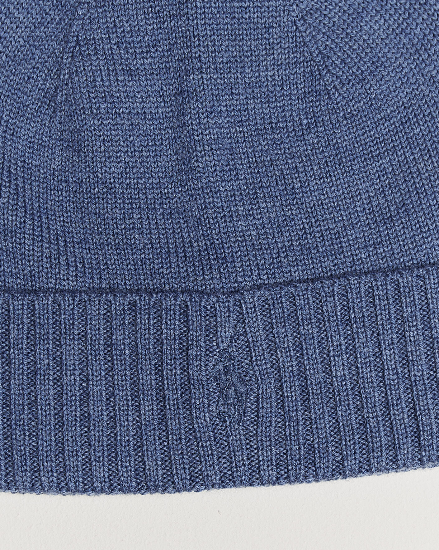 Herre | Luer | Polo Ralph Lauren | Merino Beanie Clarity Blue Heather