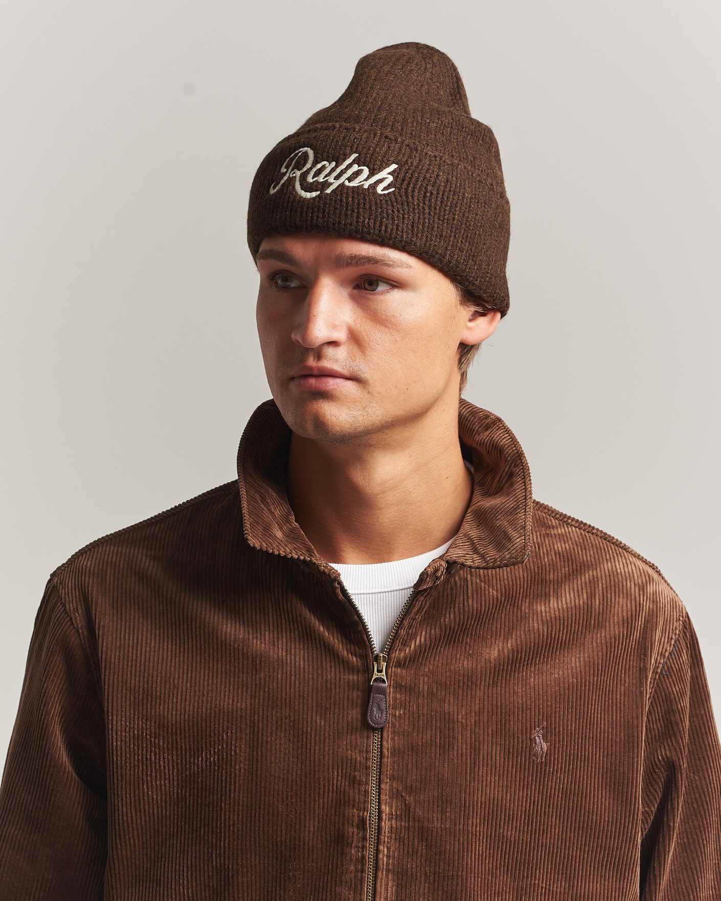 Herre | Luer | Polo Ralph Lauren | Wool Blend Beanie Cooper Brown