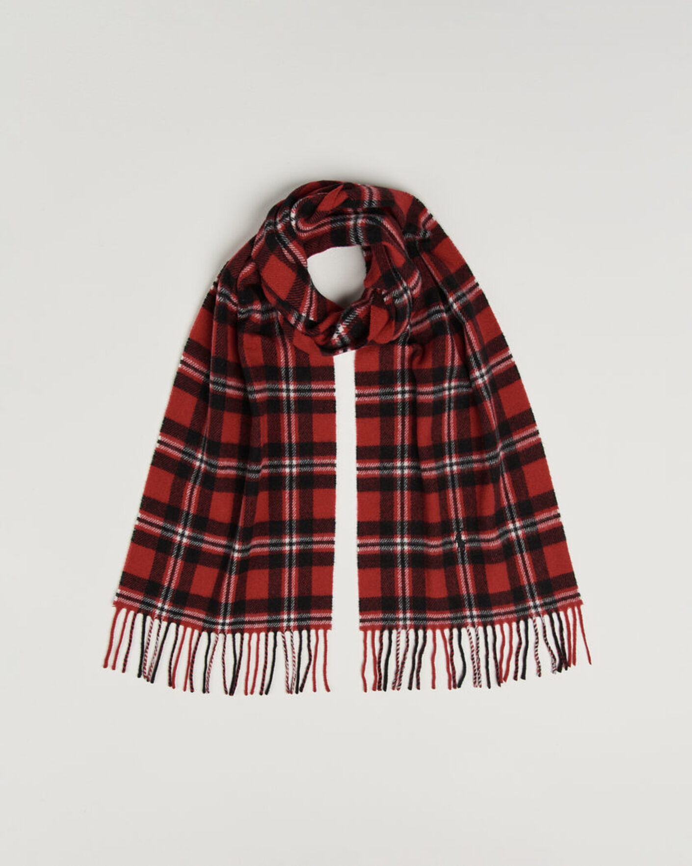 Herre | Skjerf | Polo Ralph Lauren | Classic Wool Scarf Red/Black