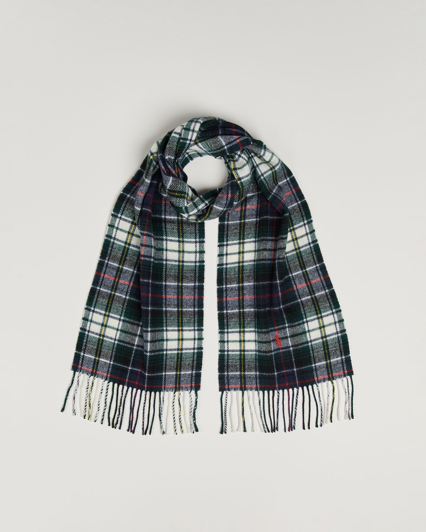 Herre | Skjerf | Polo Ralph Lauren | Classic Wool Scarf Cream Multi
