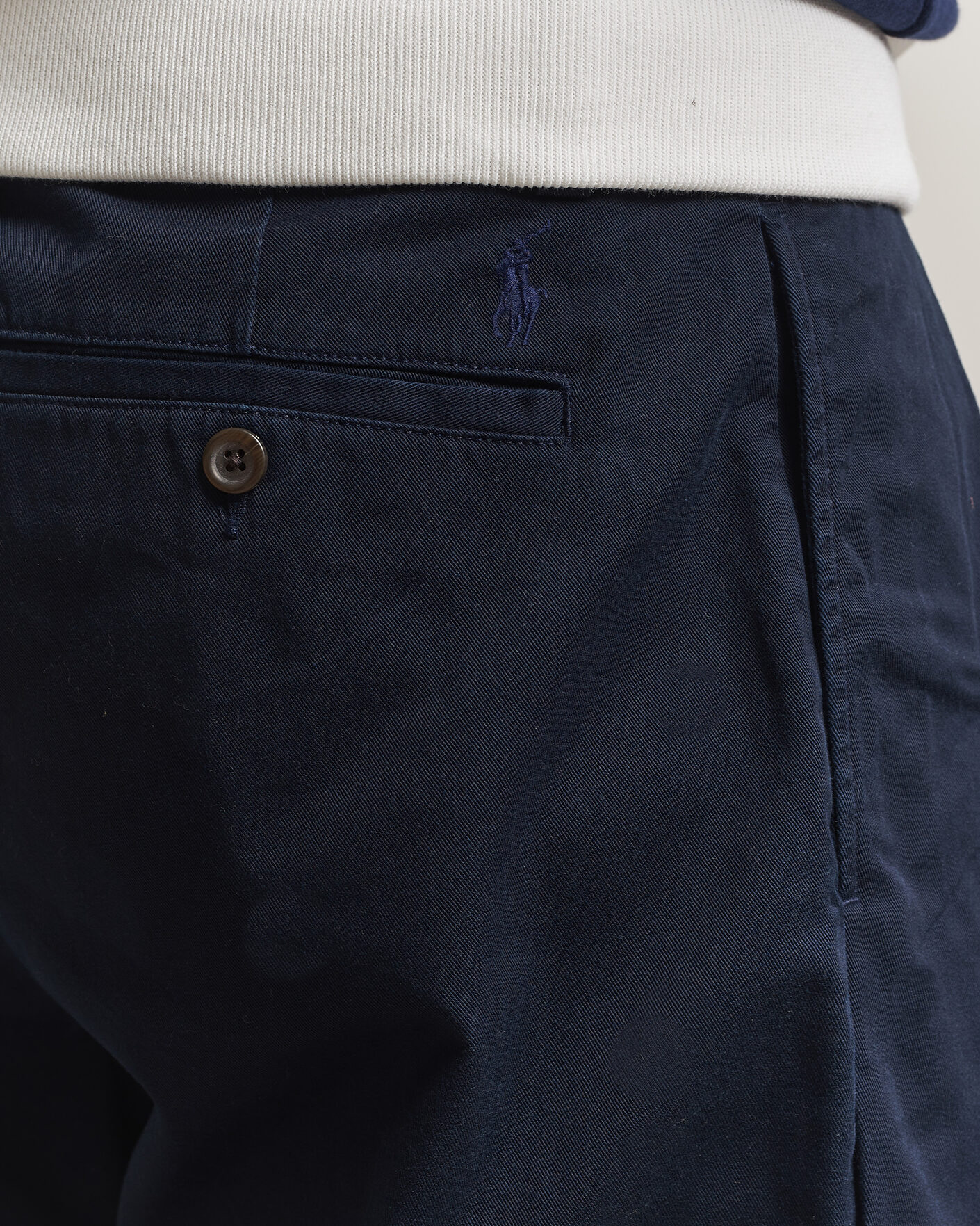 Herre | Bukser | Polo Ralph Lauren | Bedford Twill Straight Fit Pants Aviator Navy