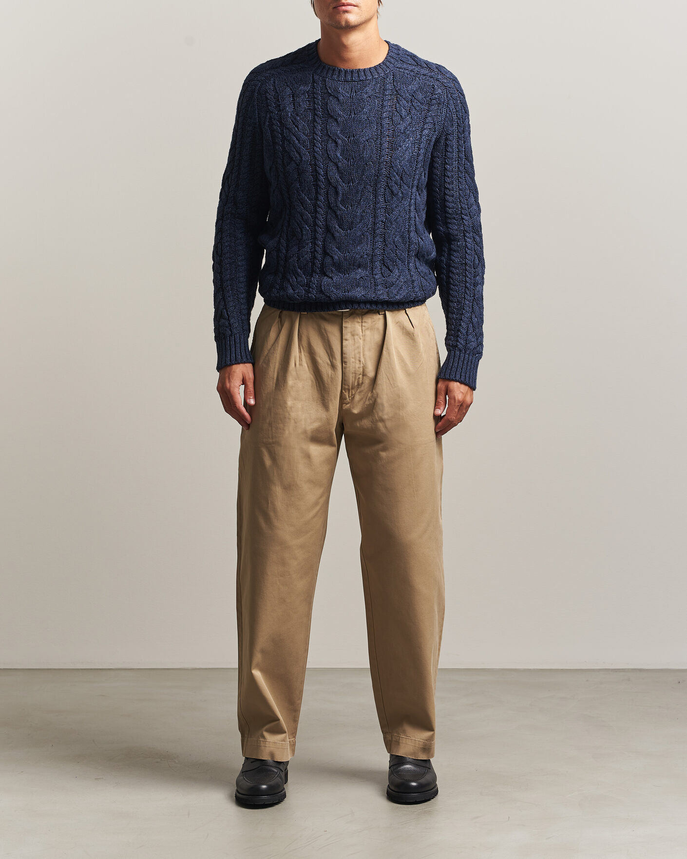Herre | Bukser | Polo Ralph Lauren | Bedford Twill Straight Fit Pants Khaki Hill