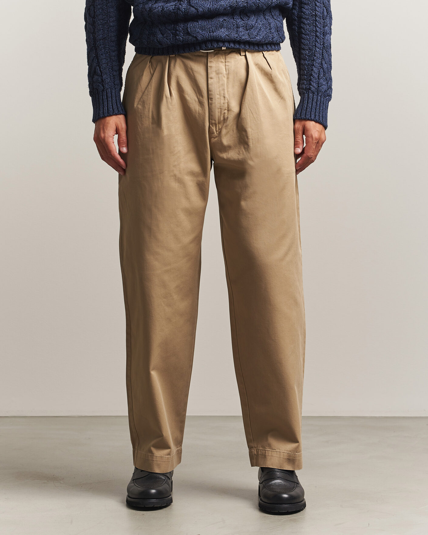 Herre | Bukser | Polo Ralph Lauren | Bedford Twill Straight Fit Pants Khaki Hill
