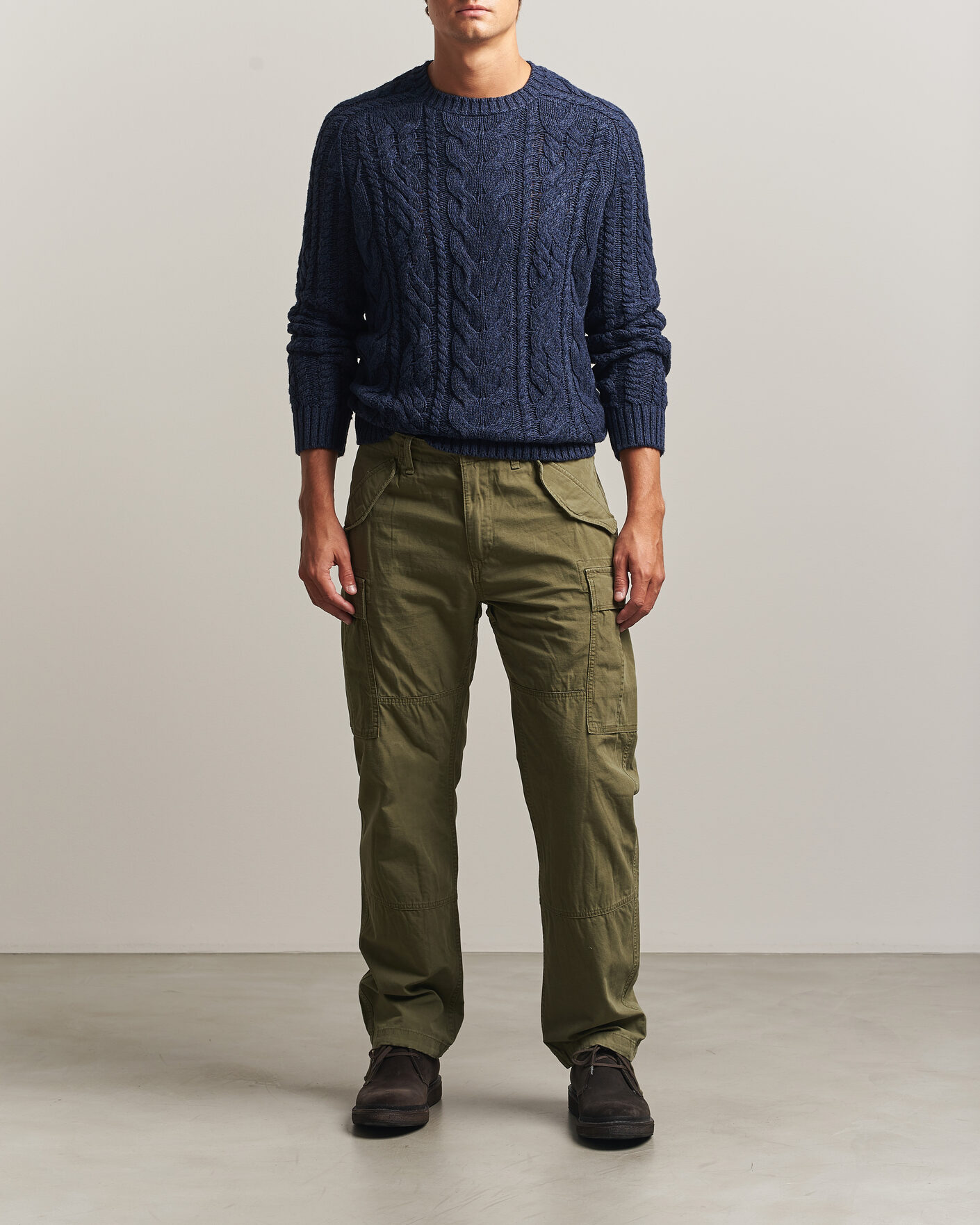Herre | Bukser | Polo Ralph Lauren | Rustic Canvas Cargo Pants Outdoors Olive