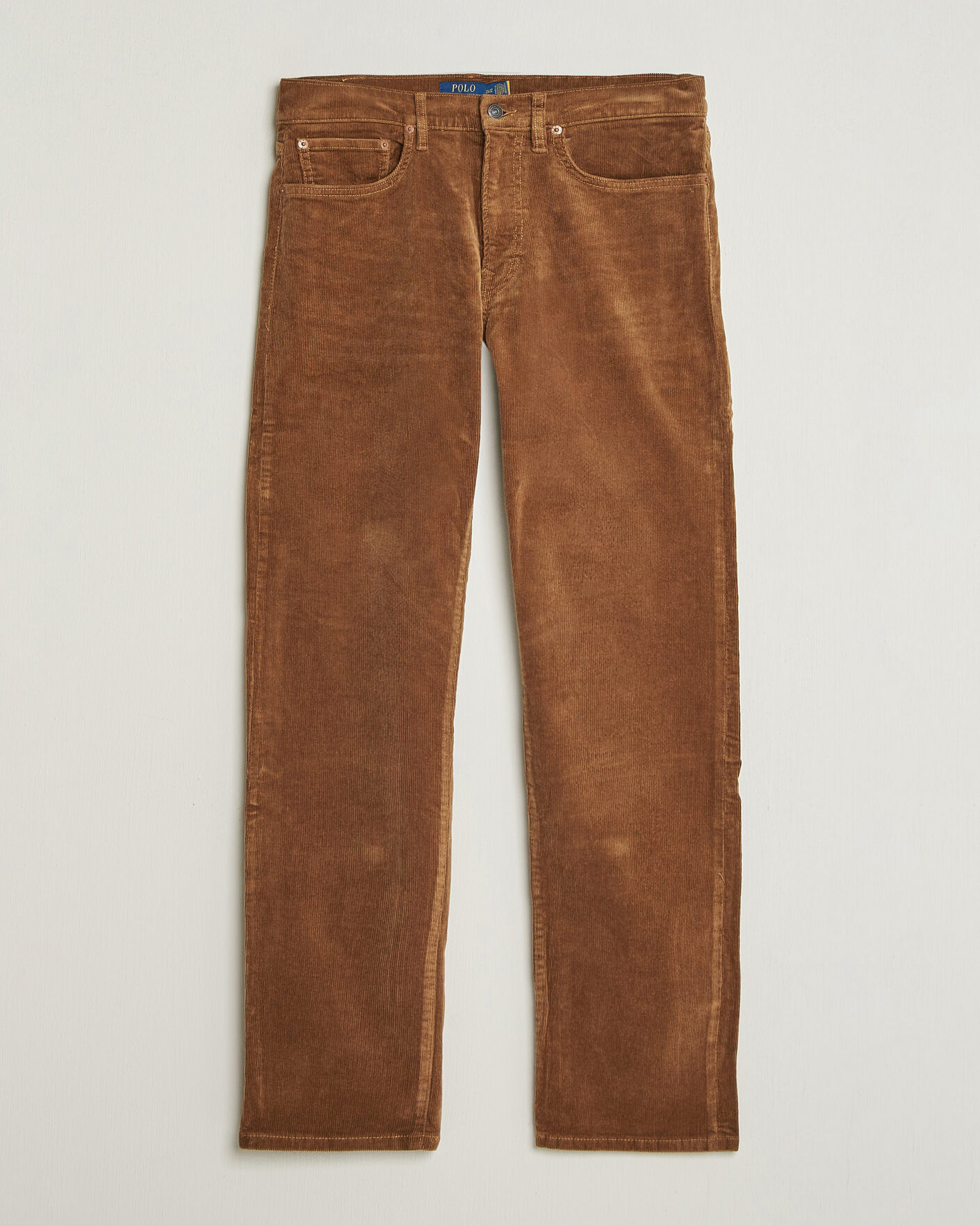 Herre | Bukser | Polo Ralph Lauren | Stretch Corduroy Straight Fit Pants Sepia