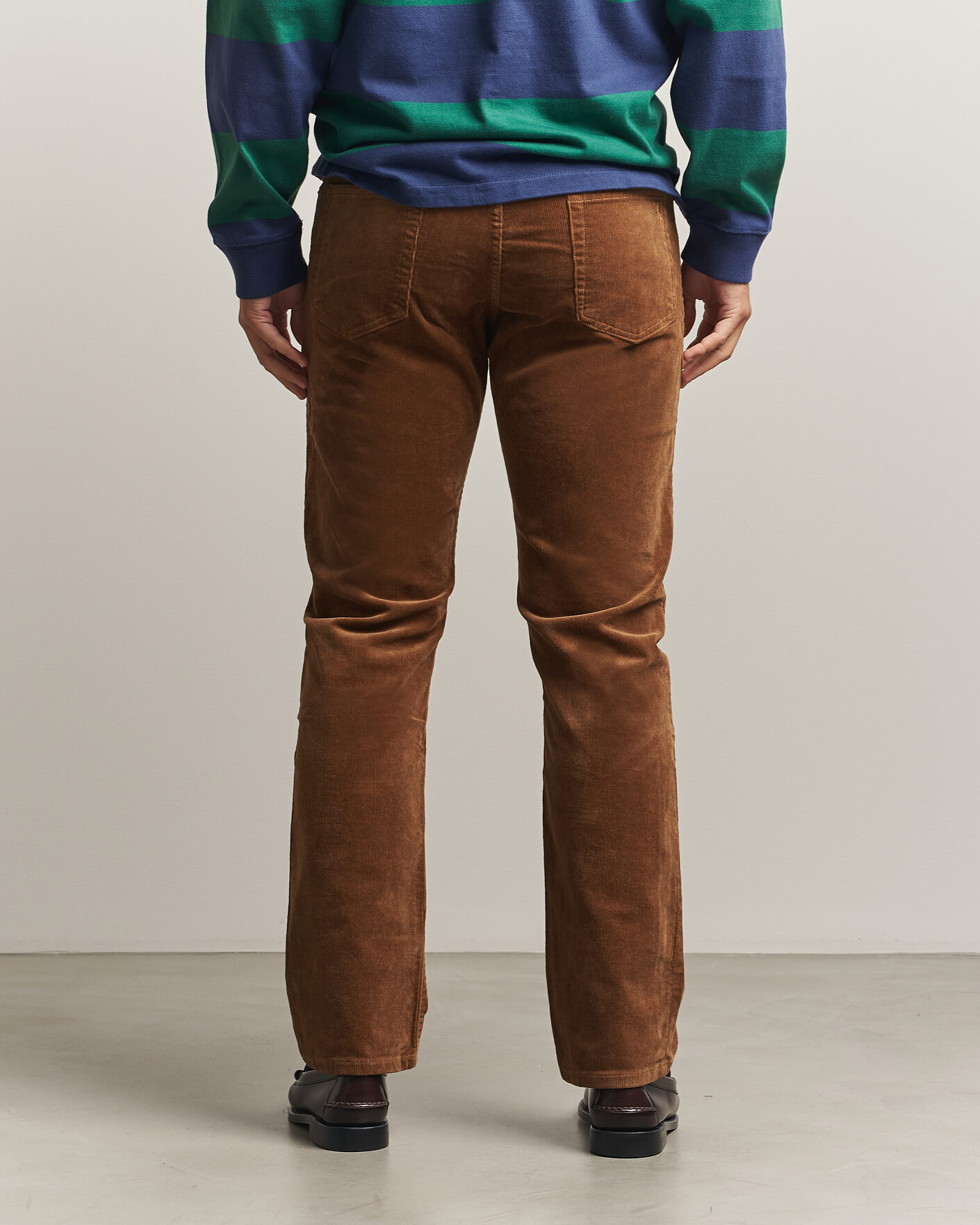 Herre | Bukser | Polo Ralph Lauren | Stretch Corduroy Straight Fit Pants Sepia