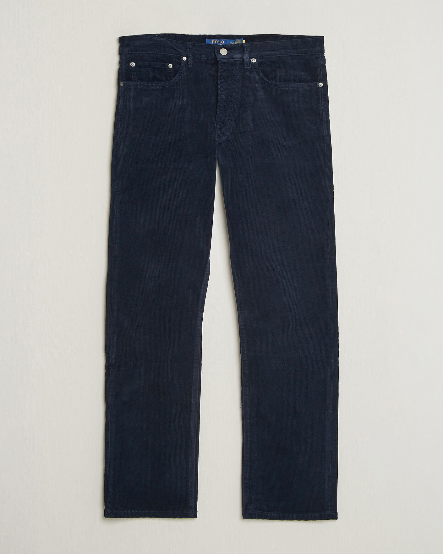 Herre | Bukser | Polo Ralph Lauren | Stretch Corduroy Straight Fit Pants Aviator Navy