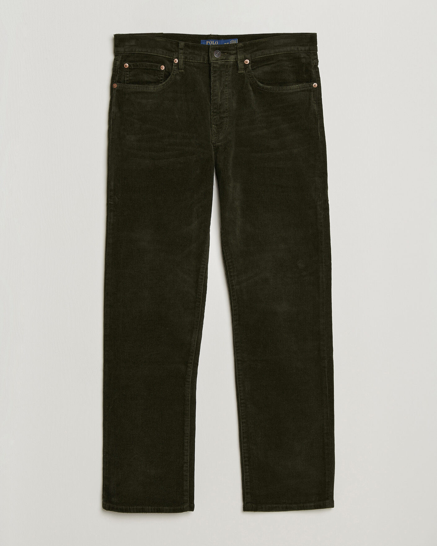 Herre | Bukser | Polo Ralph Lauren | Stretch Corduroy Straight Fit Pants Estate Olive