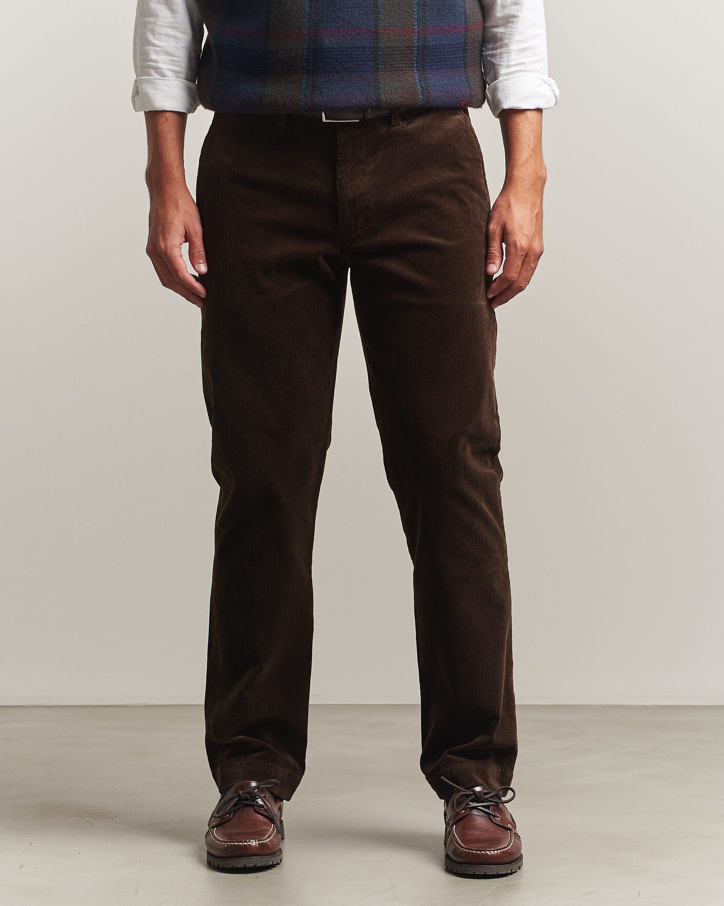 Herre | Bukser | Polo Ralph Lauren | Bedford Corduroy 5-Pocket Pants Dark Beech