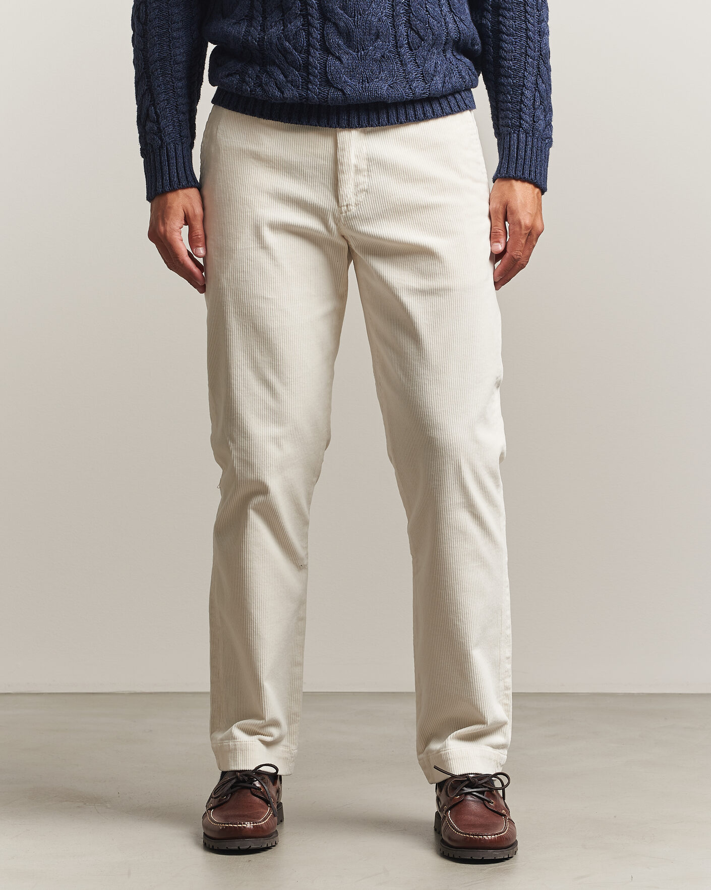 Herre | Bukser | Polo Ralph Lauren | Bedford Corduroy 5-Pocket Pants Warm White
