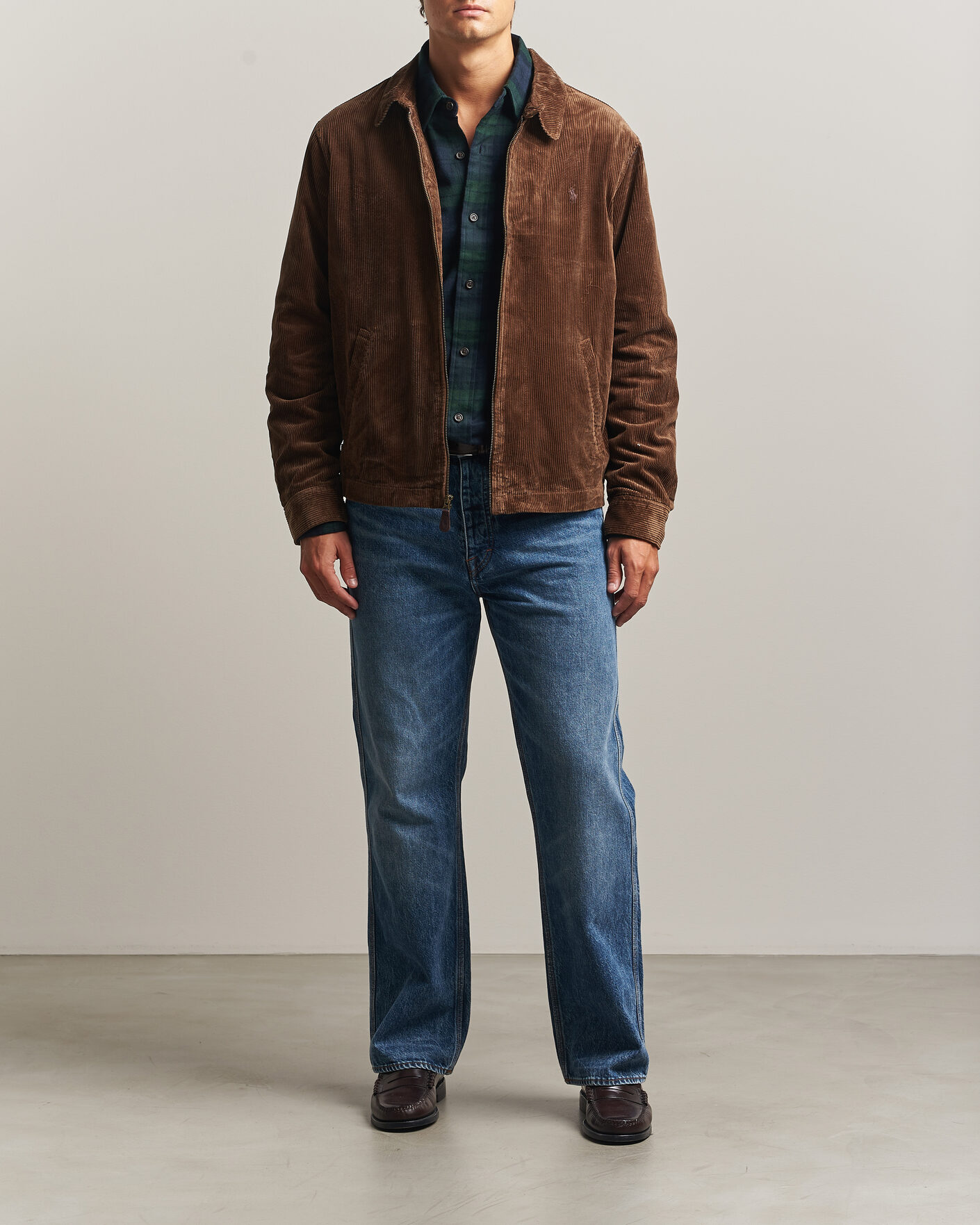 Herre | Jakker | Polo Ralph Lauren | Lined Corduroy Windbreaker Pale Russet