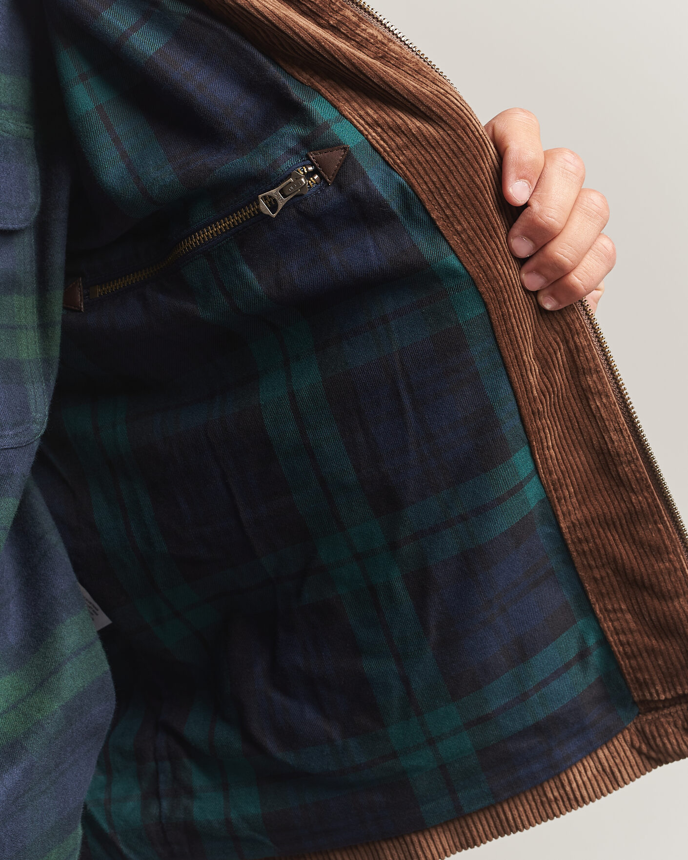 Herre | Jakker | Polo Ralph Lauren | Lined Corduroy Windbreaker Pale Russet