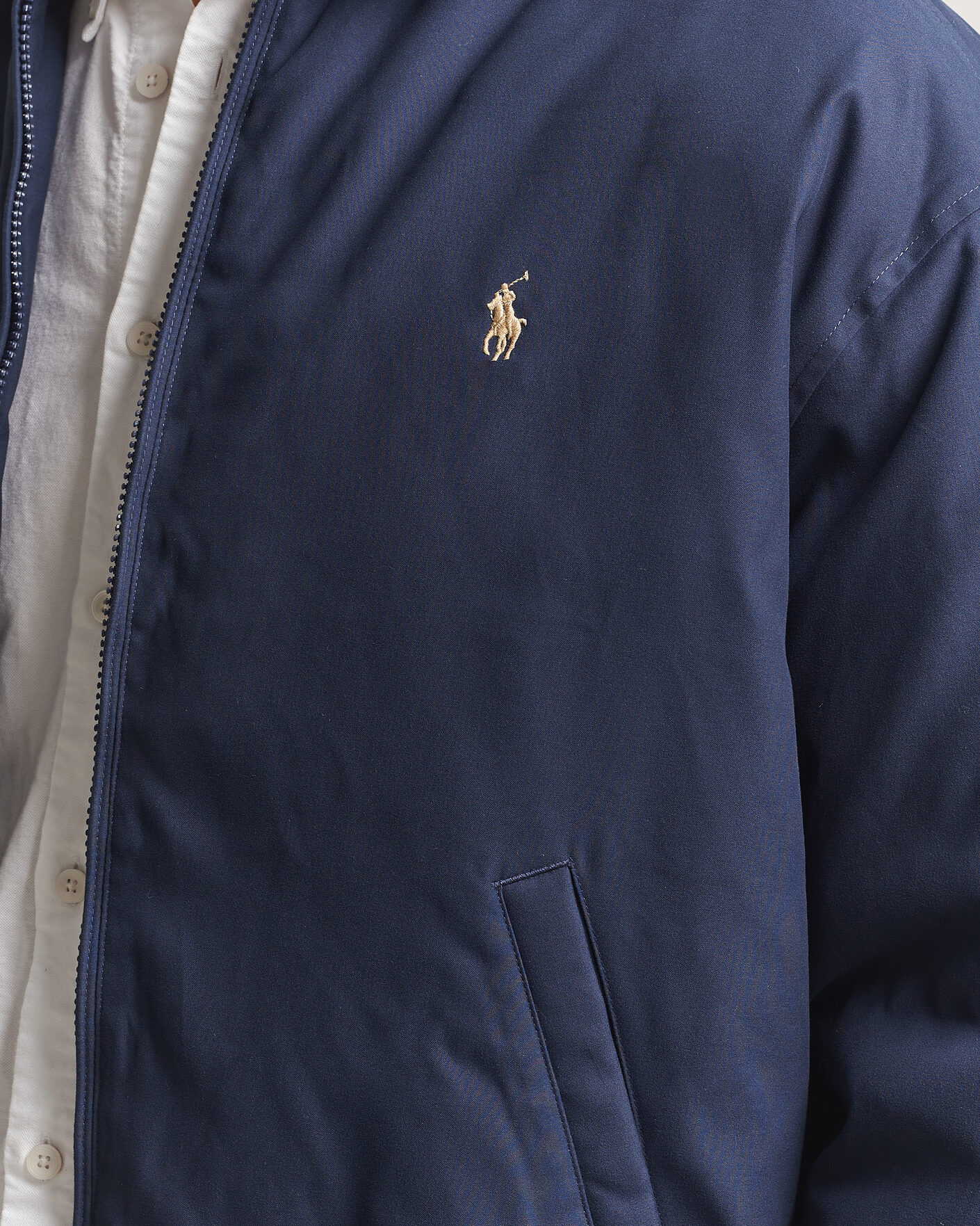 Herre | Jakker | Polo Ralph Lauren | Woven Twill Windbreaker Refined Navy