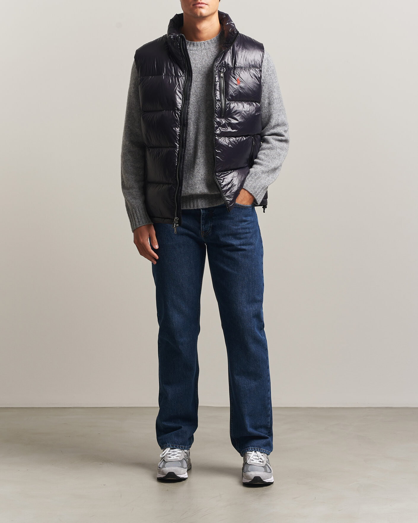 Herre | Vester | Polo Ralph Lauren | Gorham Down Vest Polo Black Glossy