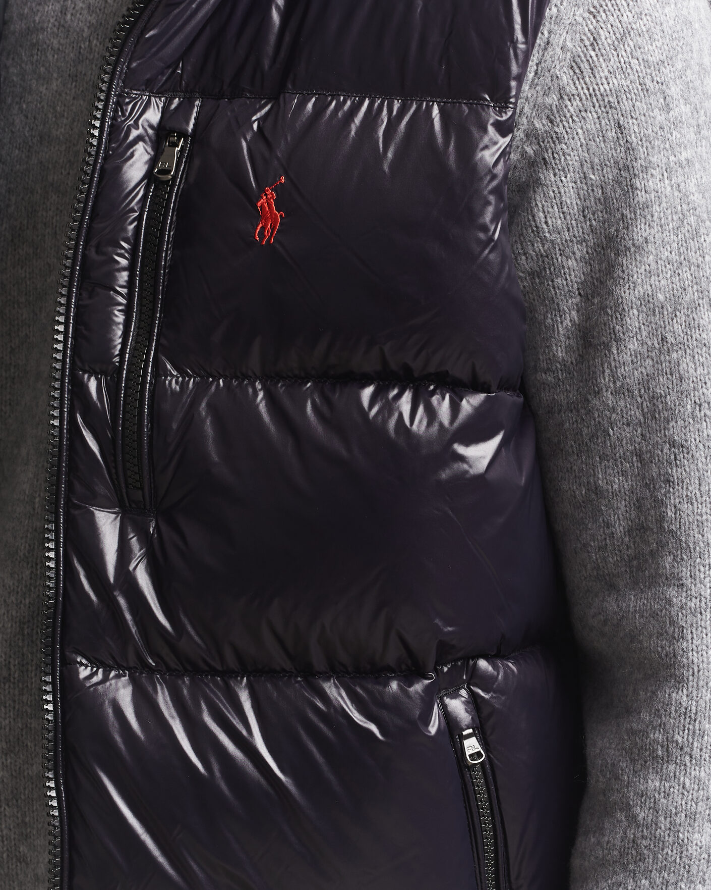 Herre | Vester | Polo Ralph Lauren | Gorham Down Vest Polo Black Glossy