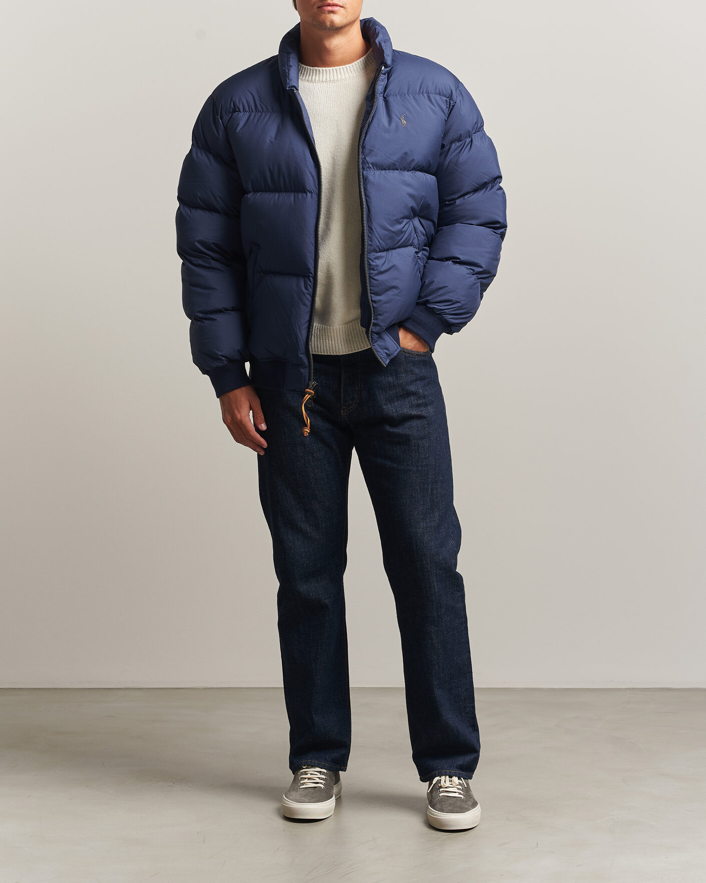 Herre | Jakker | Polo Ralph Lauren | Ripstop Puffer Jacket Cruise Navy