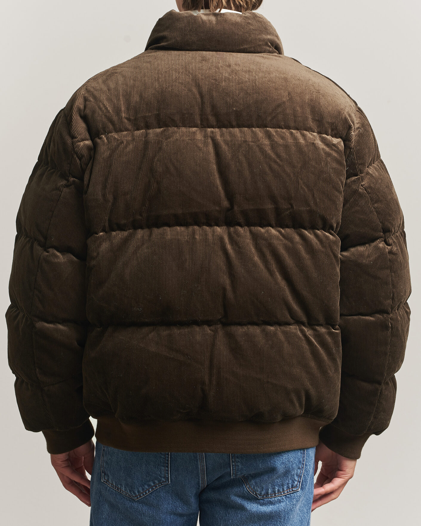 Herre | Jakker | Polo Ralph Lauren | Corduroy Puffer Jacket Dark Beech