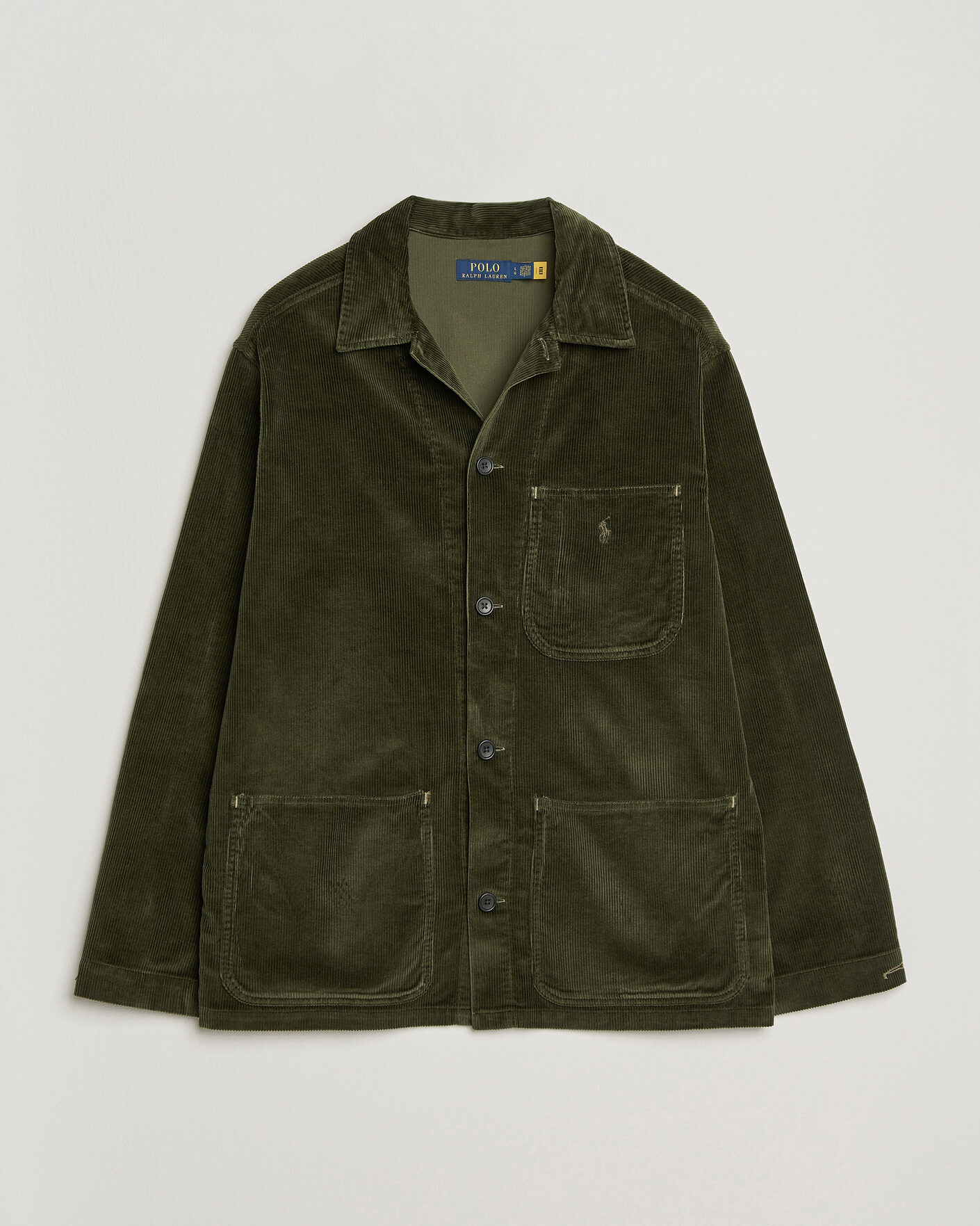 Herre | Skjorter | Polo Ralph Lauren | Corduroy Overshirt Company Olive